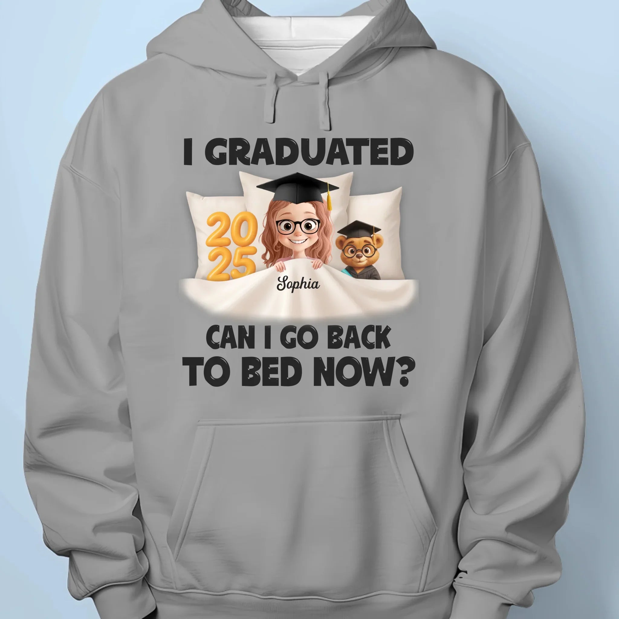 Next Level, Pillow Quest - Family Personalized Custom Unisex T-shirt, Premium T-shirt, Hoodie - Graduation Gift For Family Members, Siblings, Brothers, Sisters