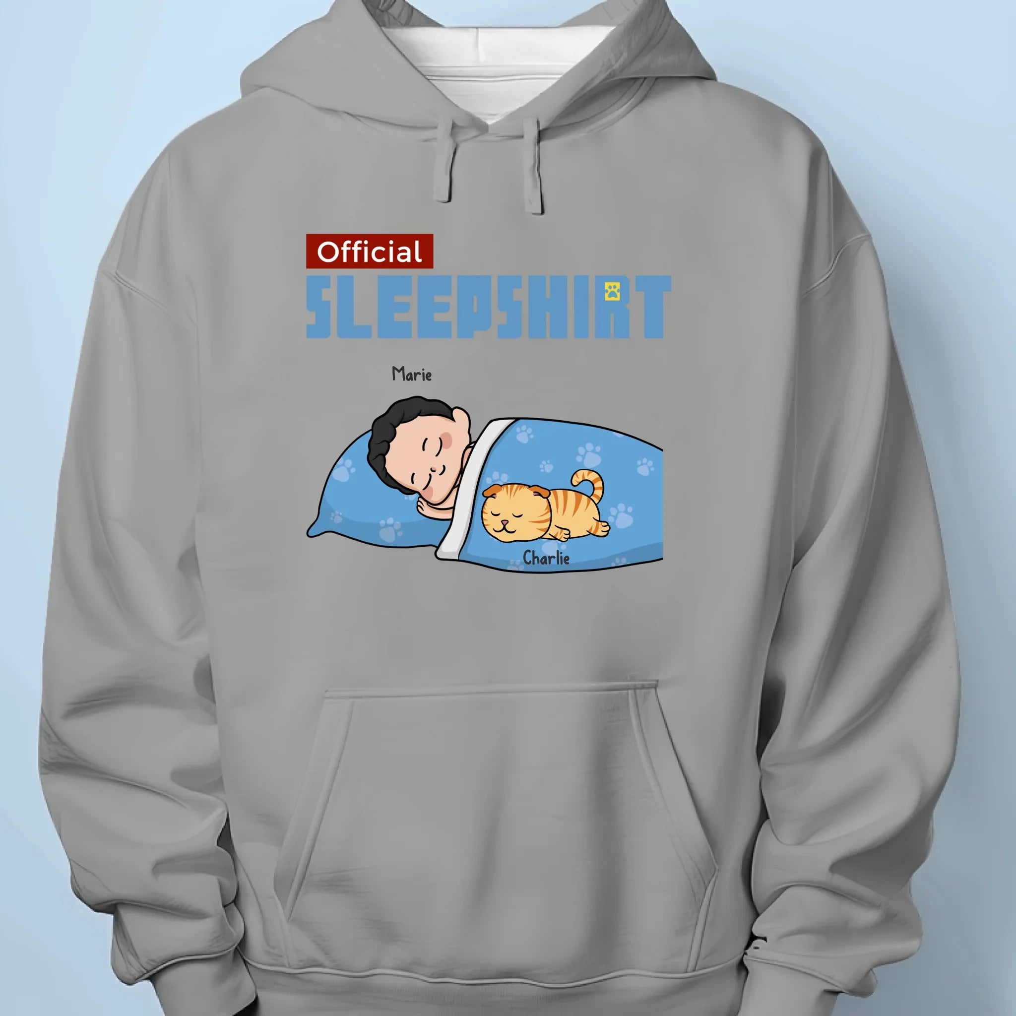 Happiness Is A Lazy Day In Bed With My Furry Friends - Dog & Cat Personalized Custom Unisex T-shirt, Premium T-shirt, Hoodie - Gift For Pet Owners, Pet Lovers