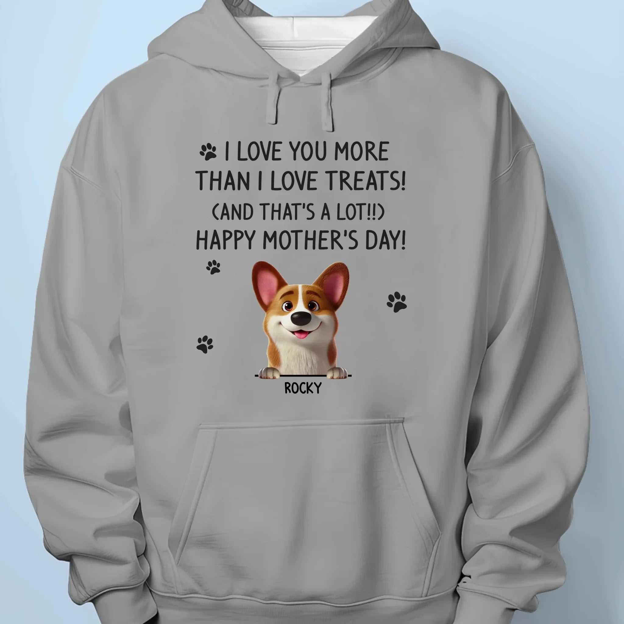 Loving You Is My Favorite Trick - Dog Personalized Custom Unisex T-shirt, Premium T-shirt, Hoodie - Mother's Day, Gift For Pet Owners, Pet Lovers