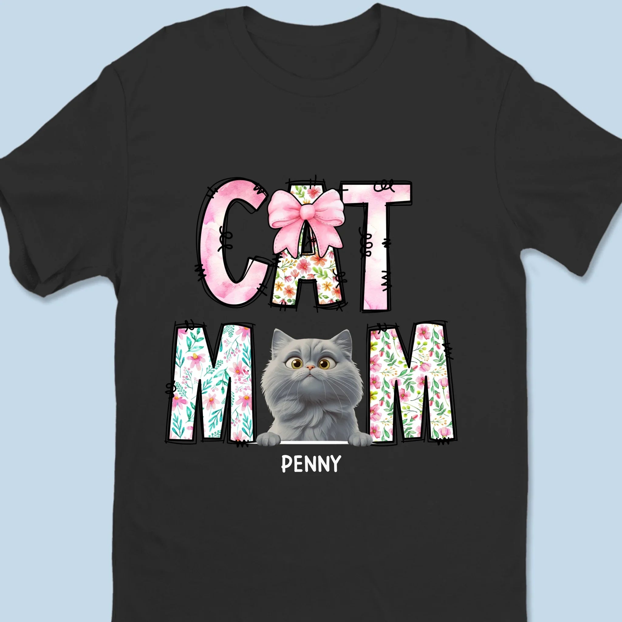 Cat Fur Is My Glitter - Dog & Cat Personalized Custom Unisex T-shirt, Premium T-shirt, Hoodie - Gift For Pet Owners, Pet Lovers