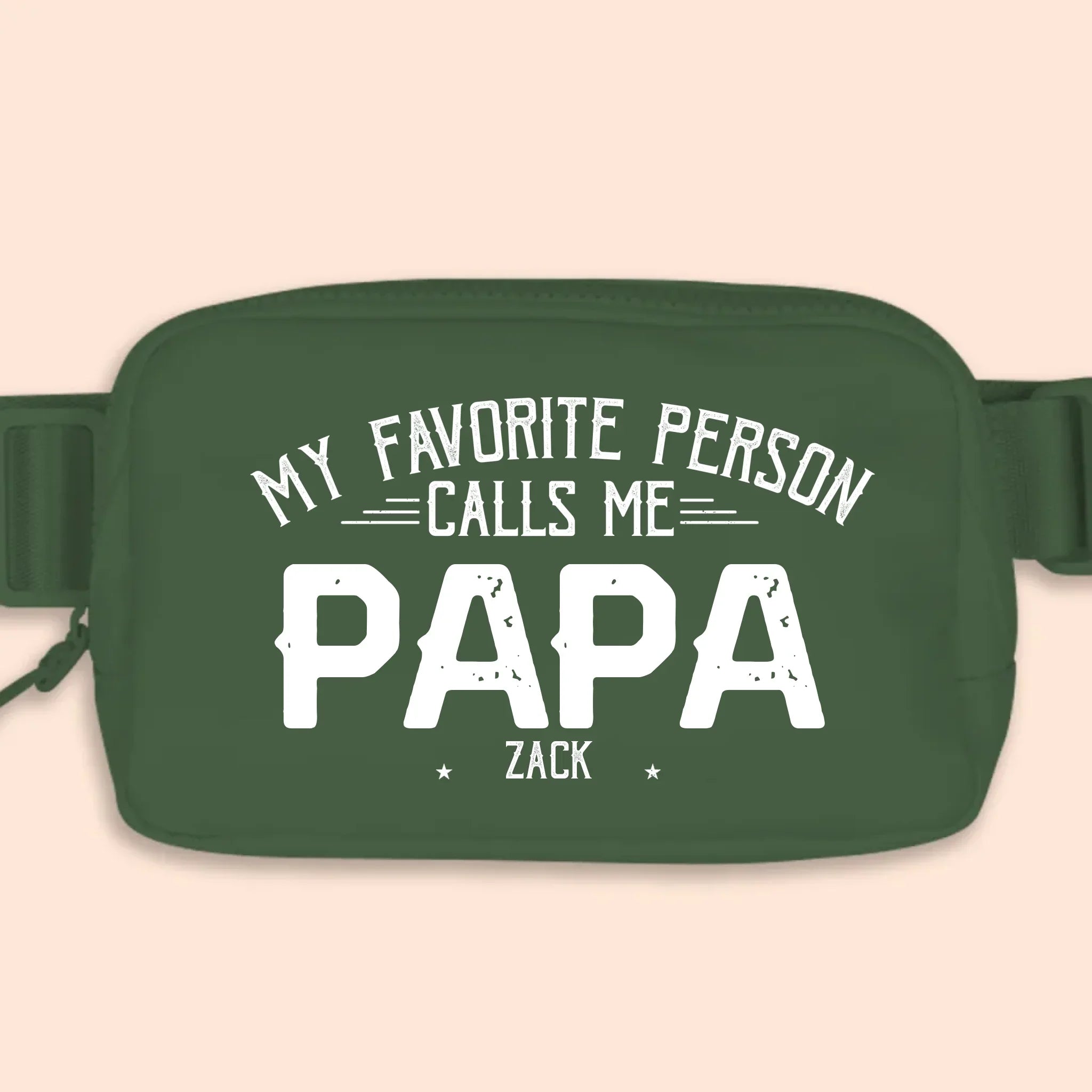 My Favorite People Call Me Papa - Family Personalized Custom Crossbody & Waist Bag - Father's Day, Gift For Dad, Grandpa