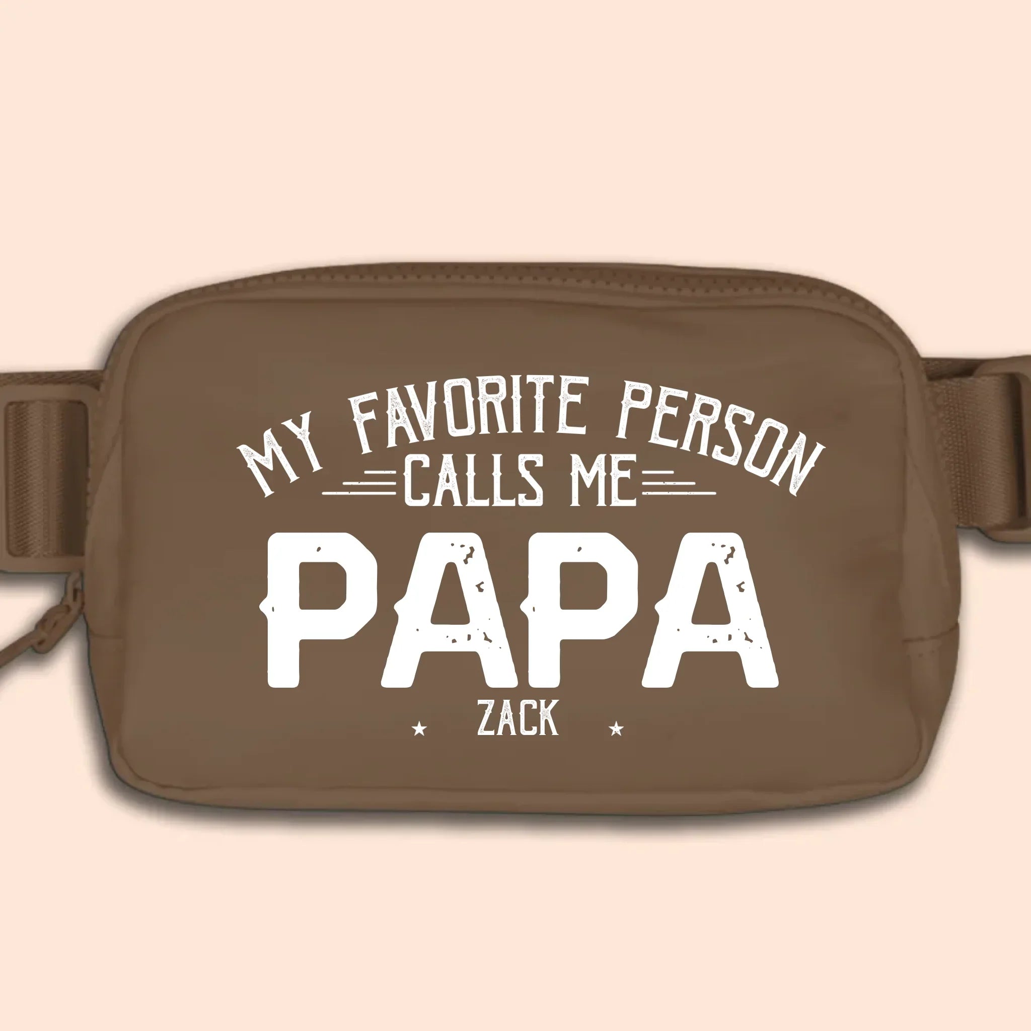 My Favorite People Call Me Papa - Family Personalized Custom Crossbody & Waist Bag - Father's Day, Gift For Dad, Grandpa
