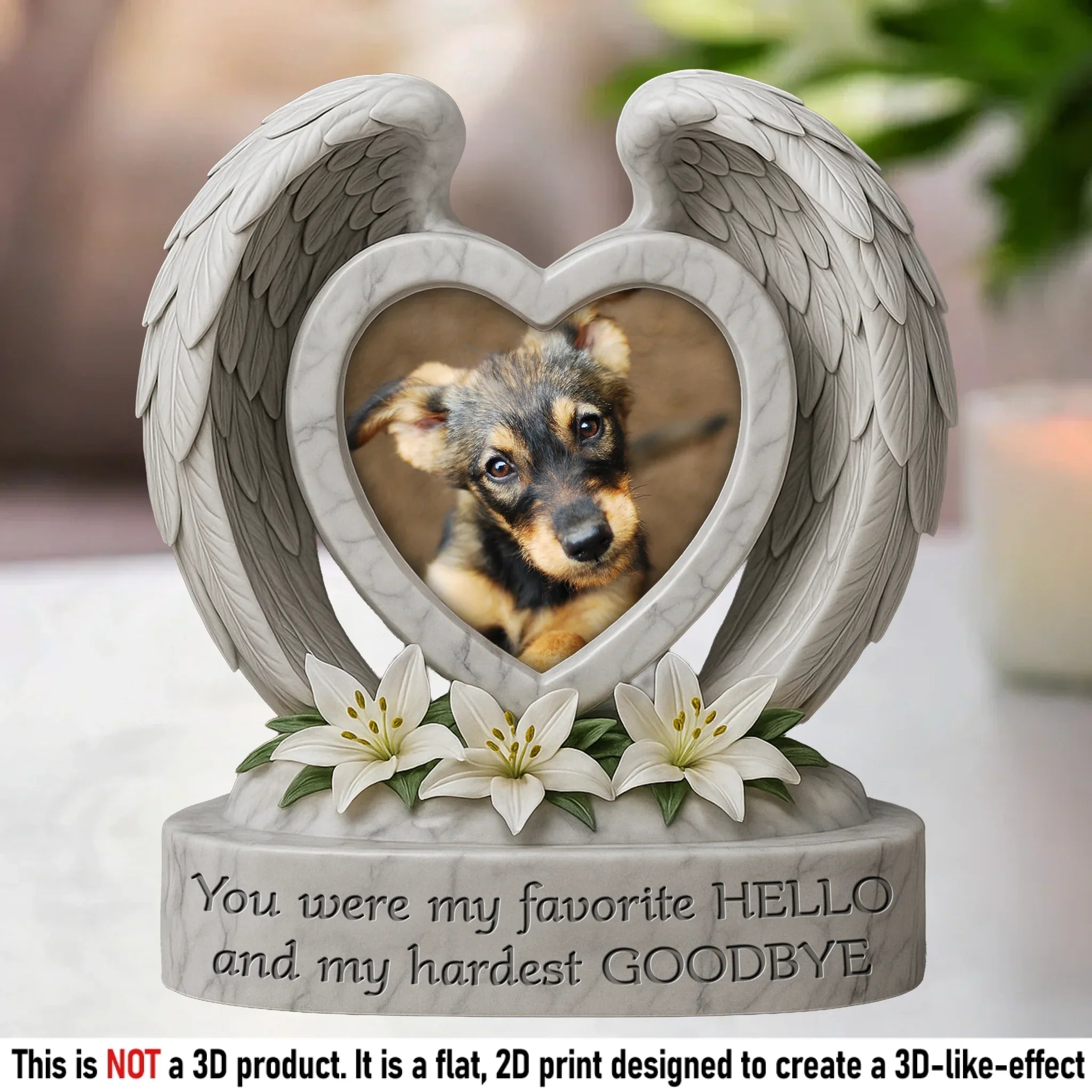 Custom Photo My Sweet Angel - Memorial Personalized Custom Acrylic Plaque Custom Shape - Sympathy Gift For Pet Owners, Pet Lovers