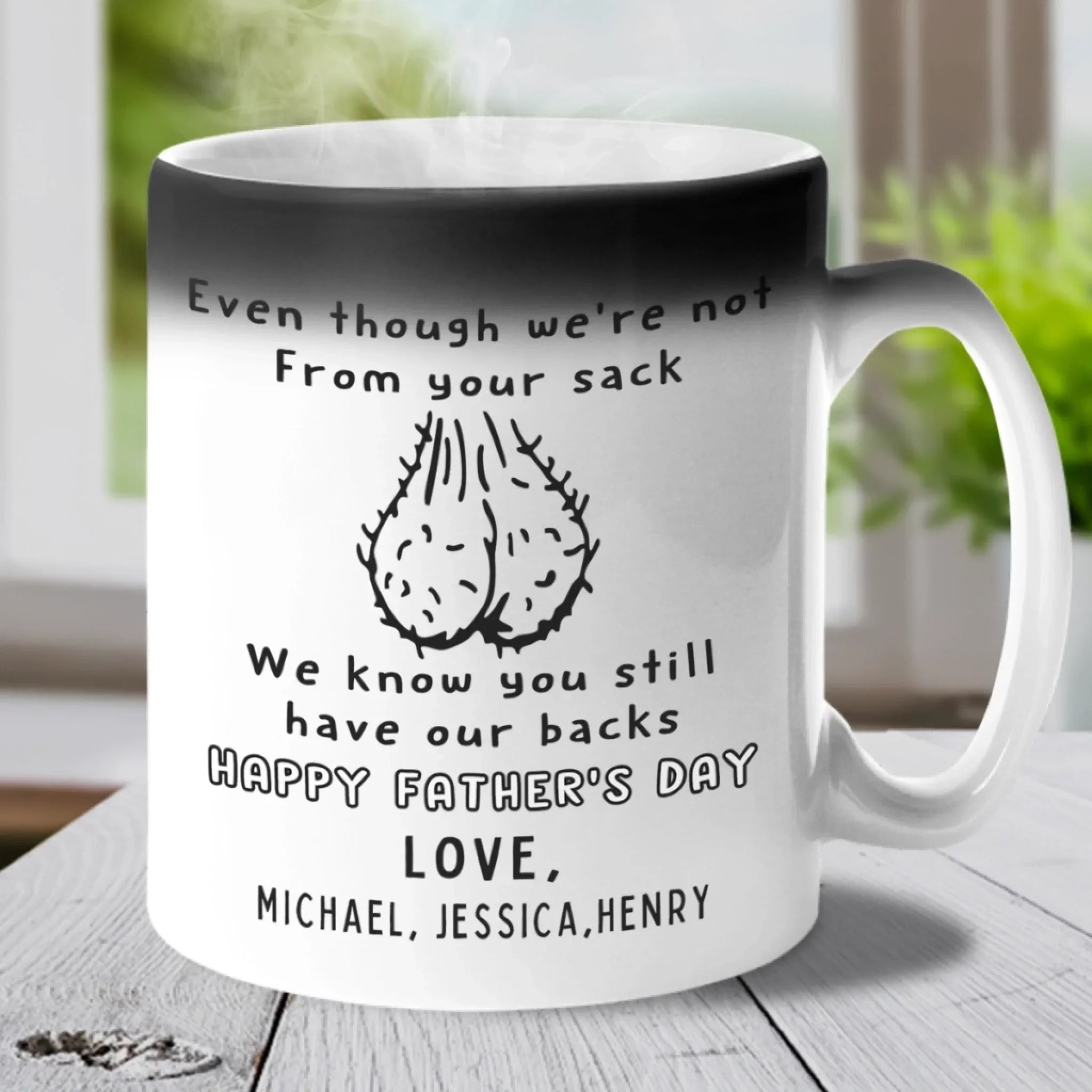 You’re The Best Dad We Could Ever See - Family Personalized Custom Color Changing Mug - Father's Day, Gift For Dad