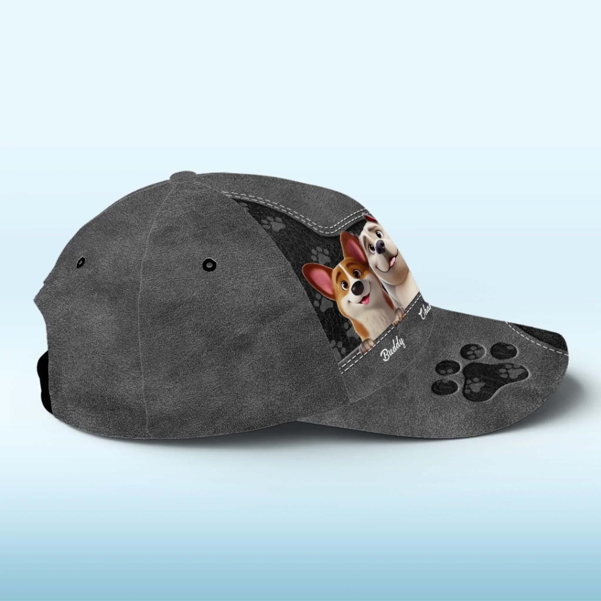 Pawtners For Life - Dog Personalized Custom Hat, All Over Print Classic Cap - Father's Day, Gift For Pet Owners, Pet Lovers