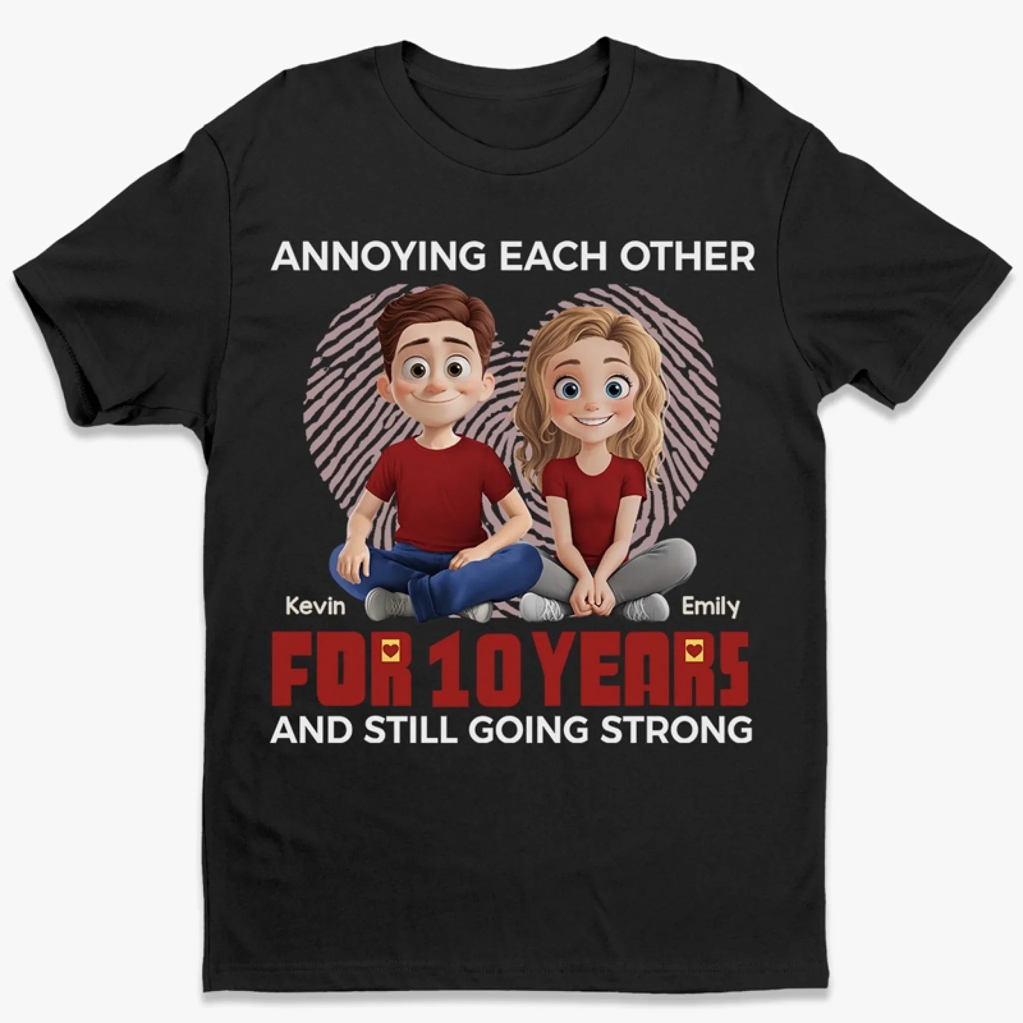 Love Delivered, No Exchanges - Couple Personalized Custom Unisex T-shirt, Premium T-shirt, Hoodie - Gift For Husband Wife, Anniversary