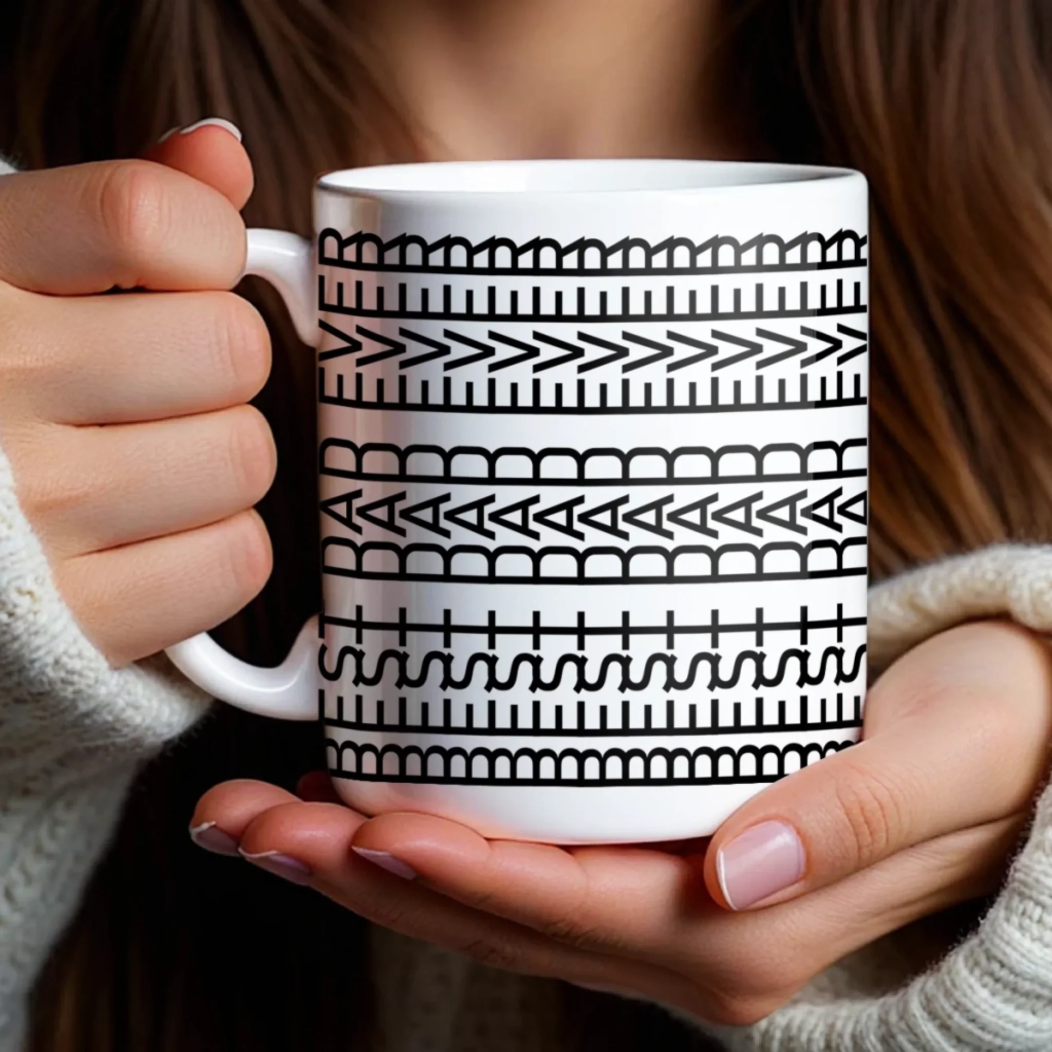My Hero, My Dad - Family Mug - Father's Day, Gift For Dad