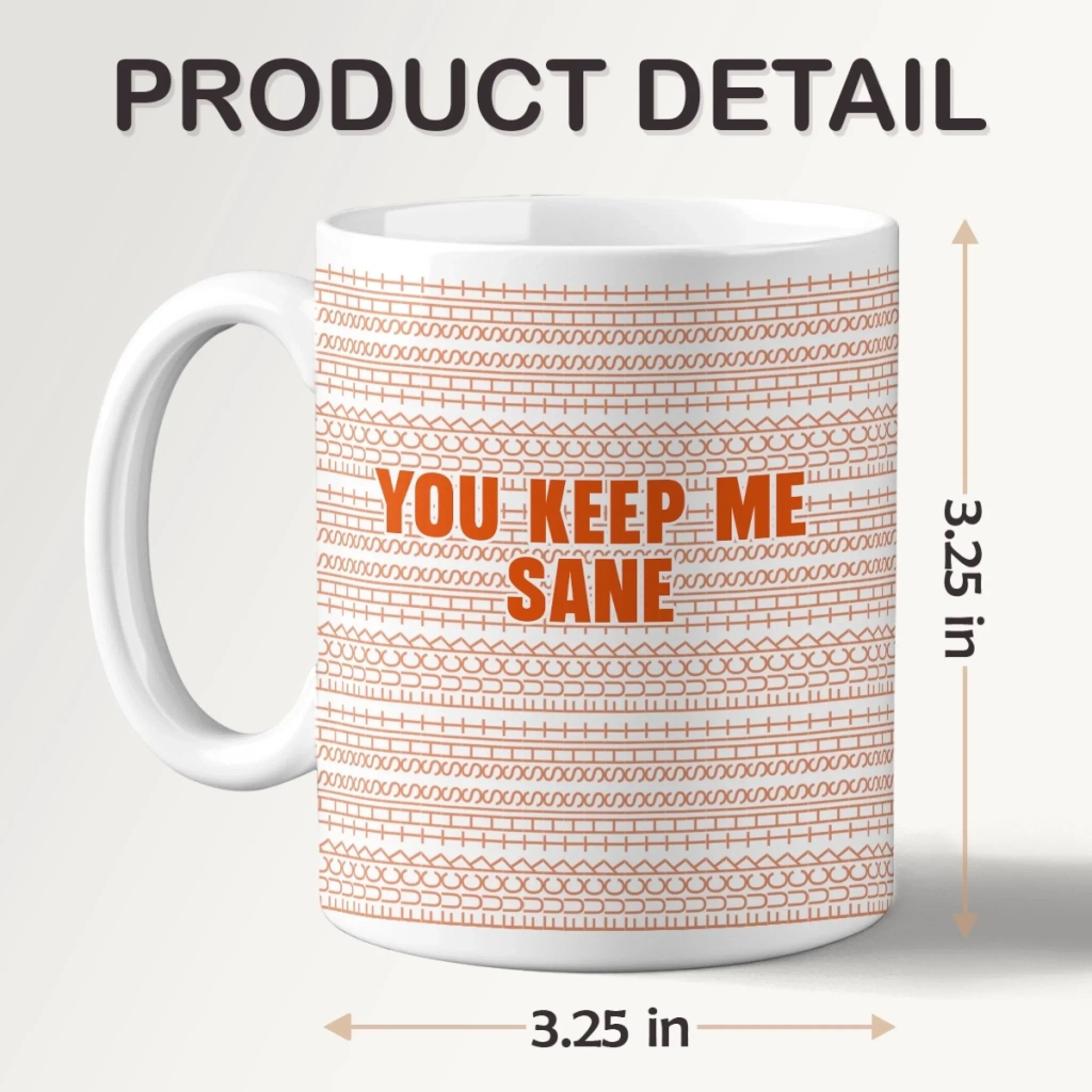 My Peace Of Mind - Friend Mug - Gift For Best Friends, Sisters, Family Members, Coworkers