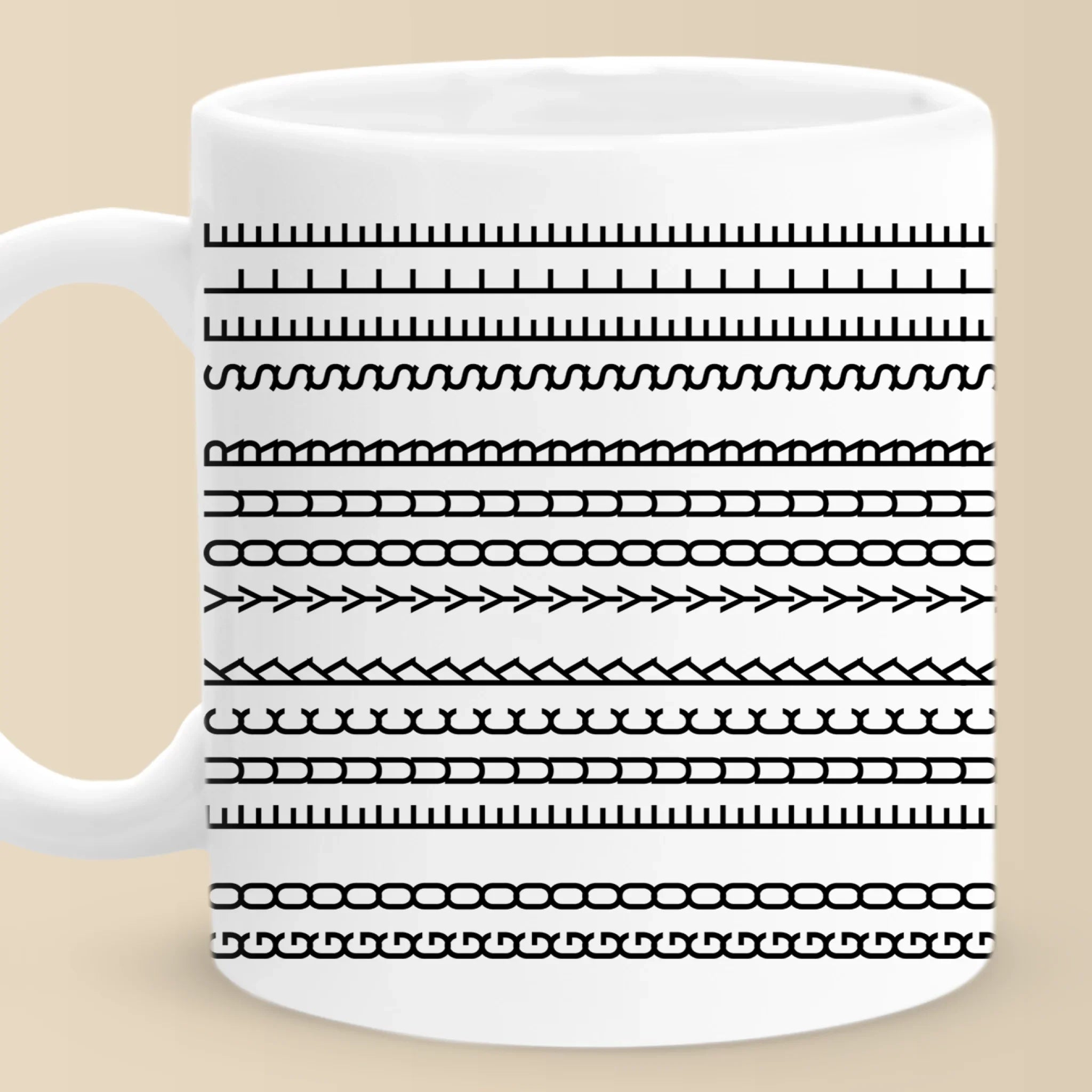 Perfect Lines, Perfect Vibes - Friend Mug - Gift For Best Friends, Sisters, Family Members, Coworkers