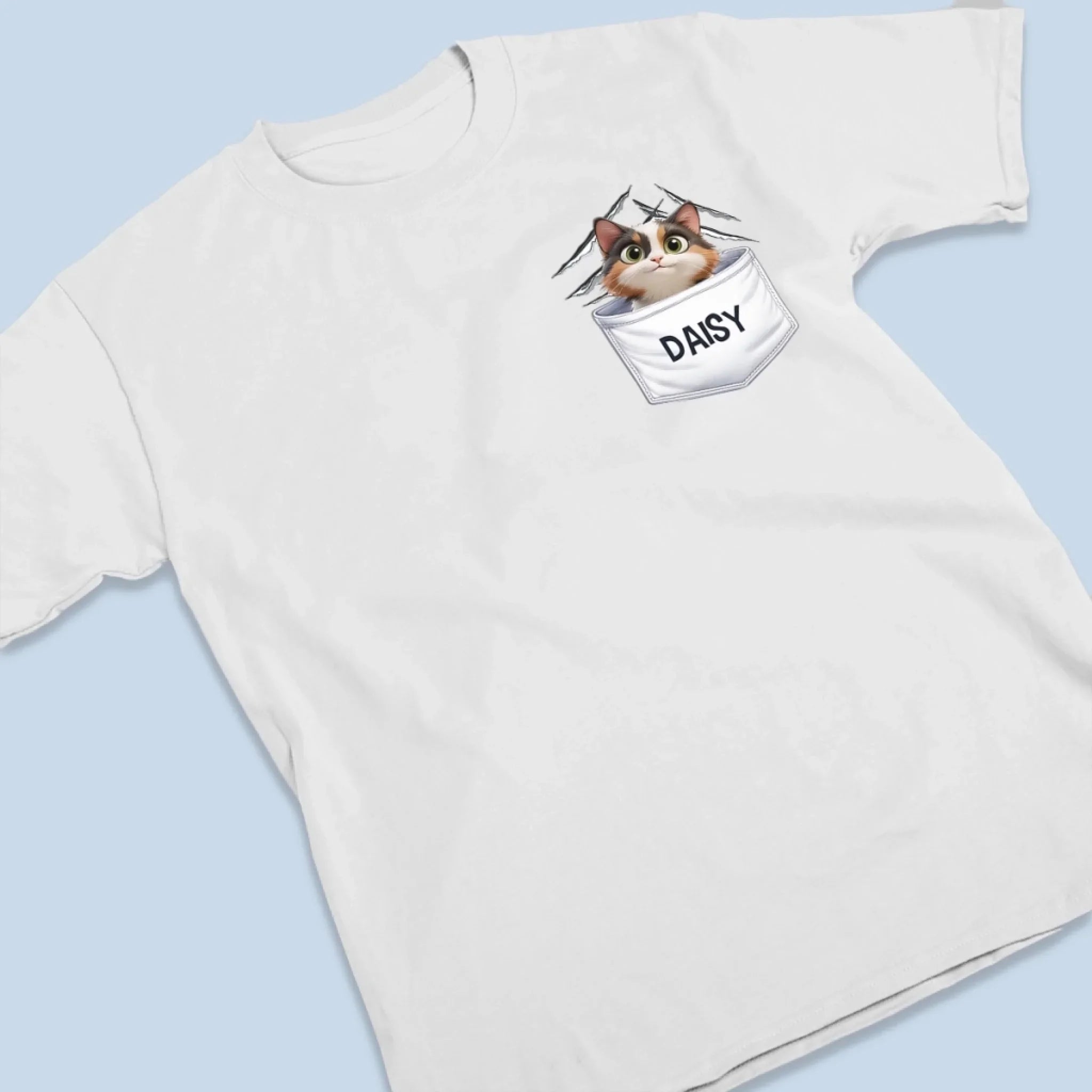 Furry Friend Inside - Cat Personalized Custom Unisex T-shirt, Hoodie, Sweatshirt - Gift For Pet Owners, Pet Lovers