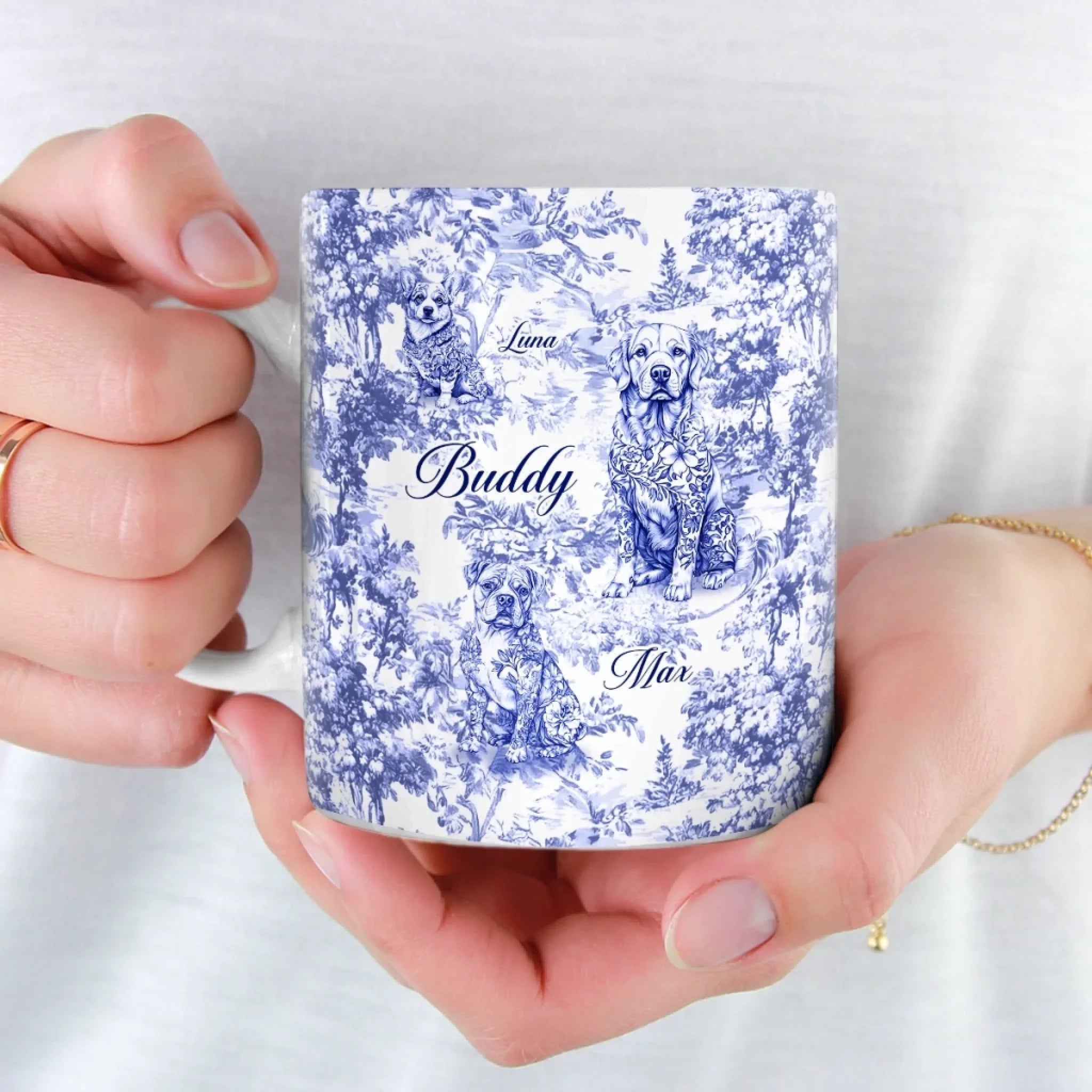 Life’s Most Beautiful Moments Come With Muddy Paws - Dog Personalized Custom Mug - Gift For Pet Owners, Pet Lovers