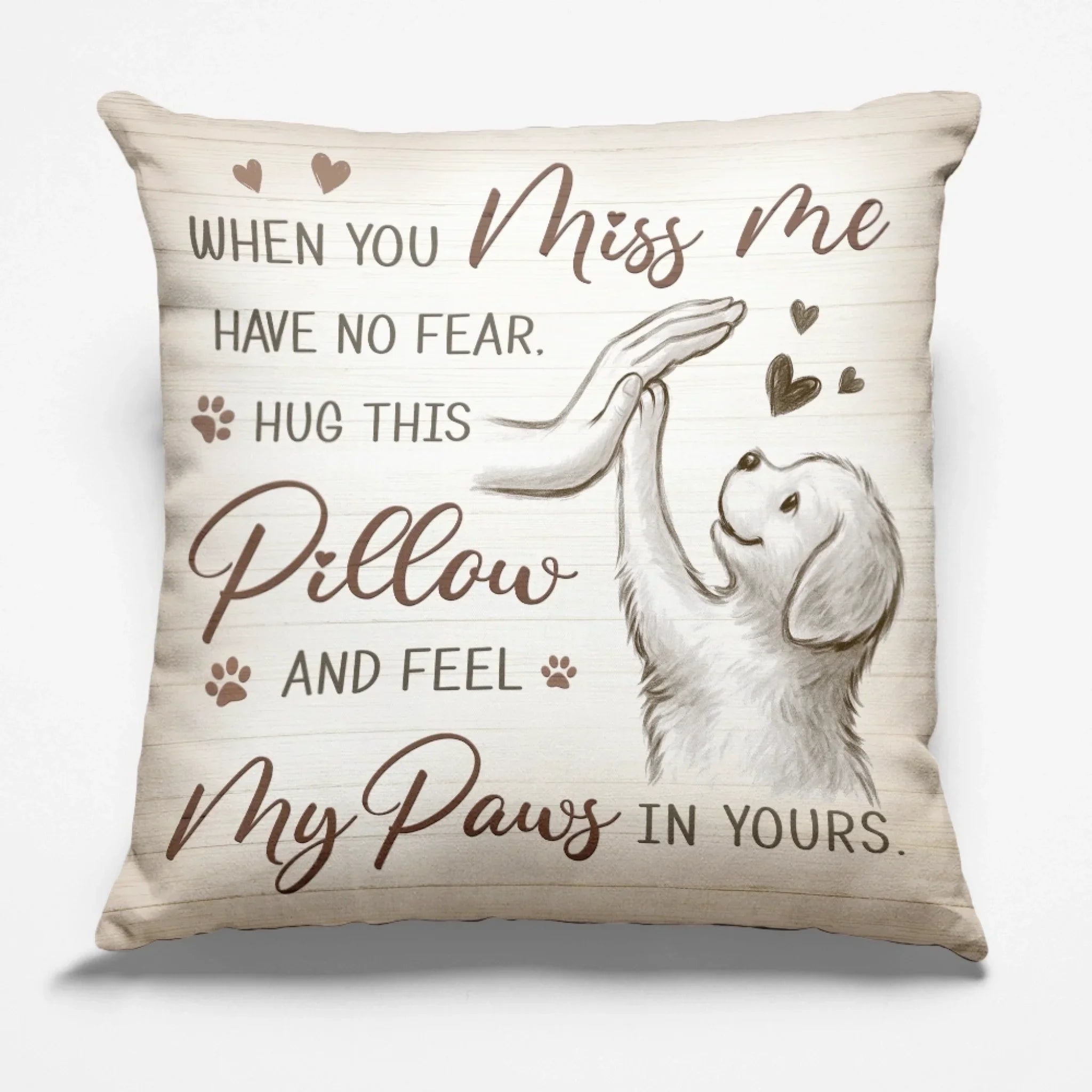Forever Curled Up In Your Heart - Memorial Pillow - Sympathy  Gift For Pet Owners, Pet Lovers