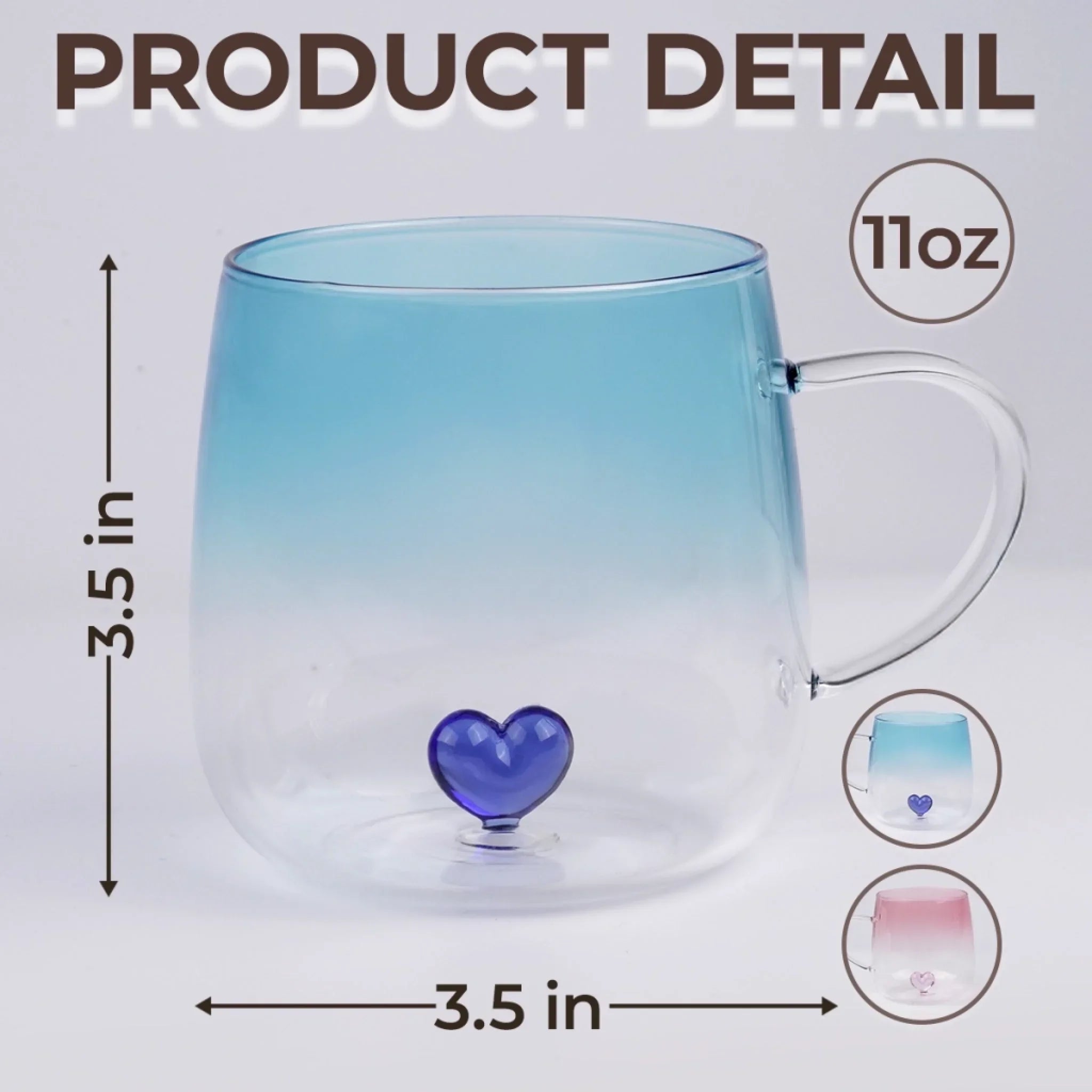 You Keep Me Sane - Bestie Personalized Custom Gradient Glass Mug - Gift For Best Friends, BFF, Sisters