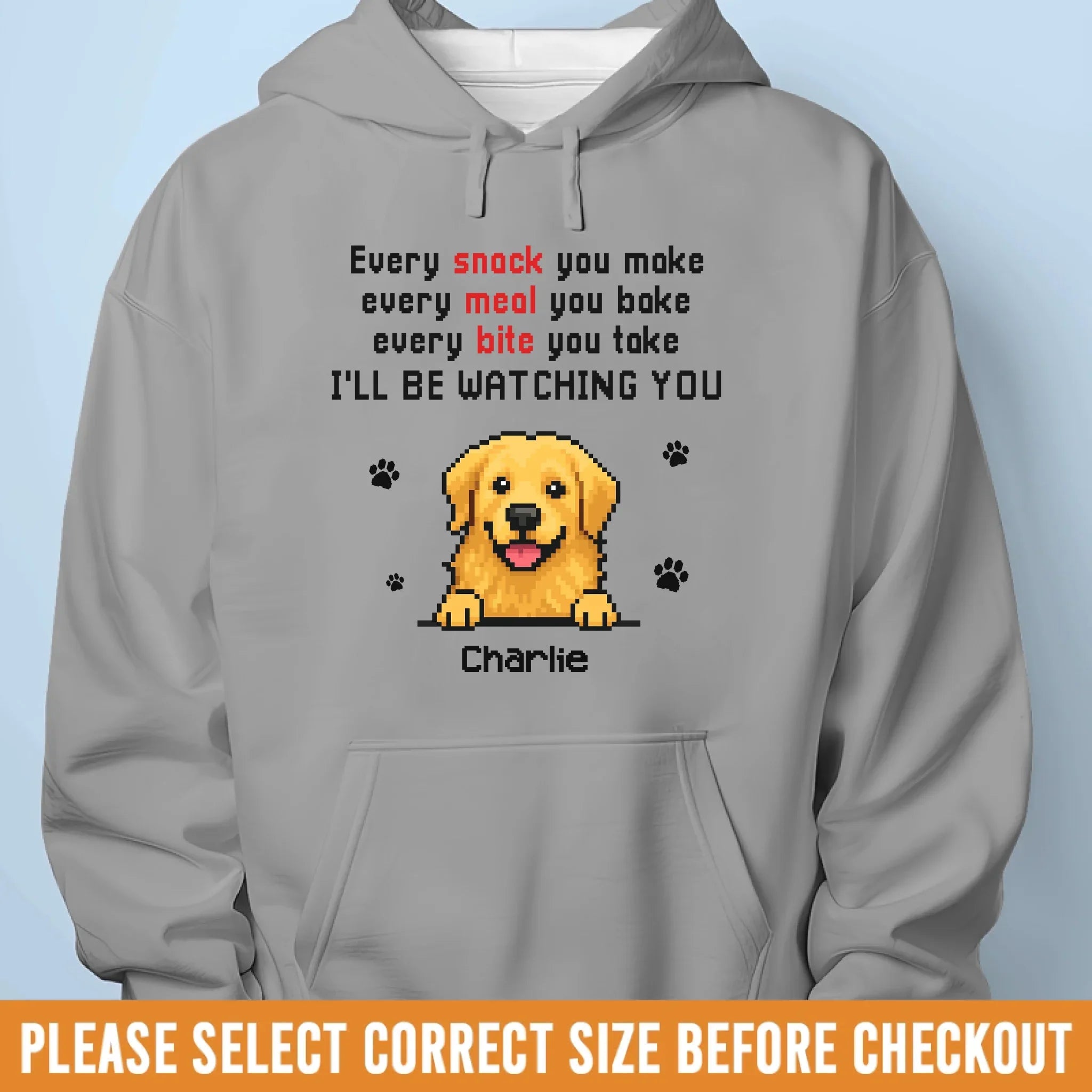 Unisex T-shirt, Premium T-shirt, Hoodie - Personalized Birthday Gifts For Dog Lovers, Dog Dad And Mom - I'll Be Watching You