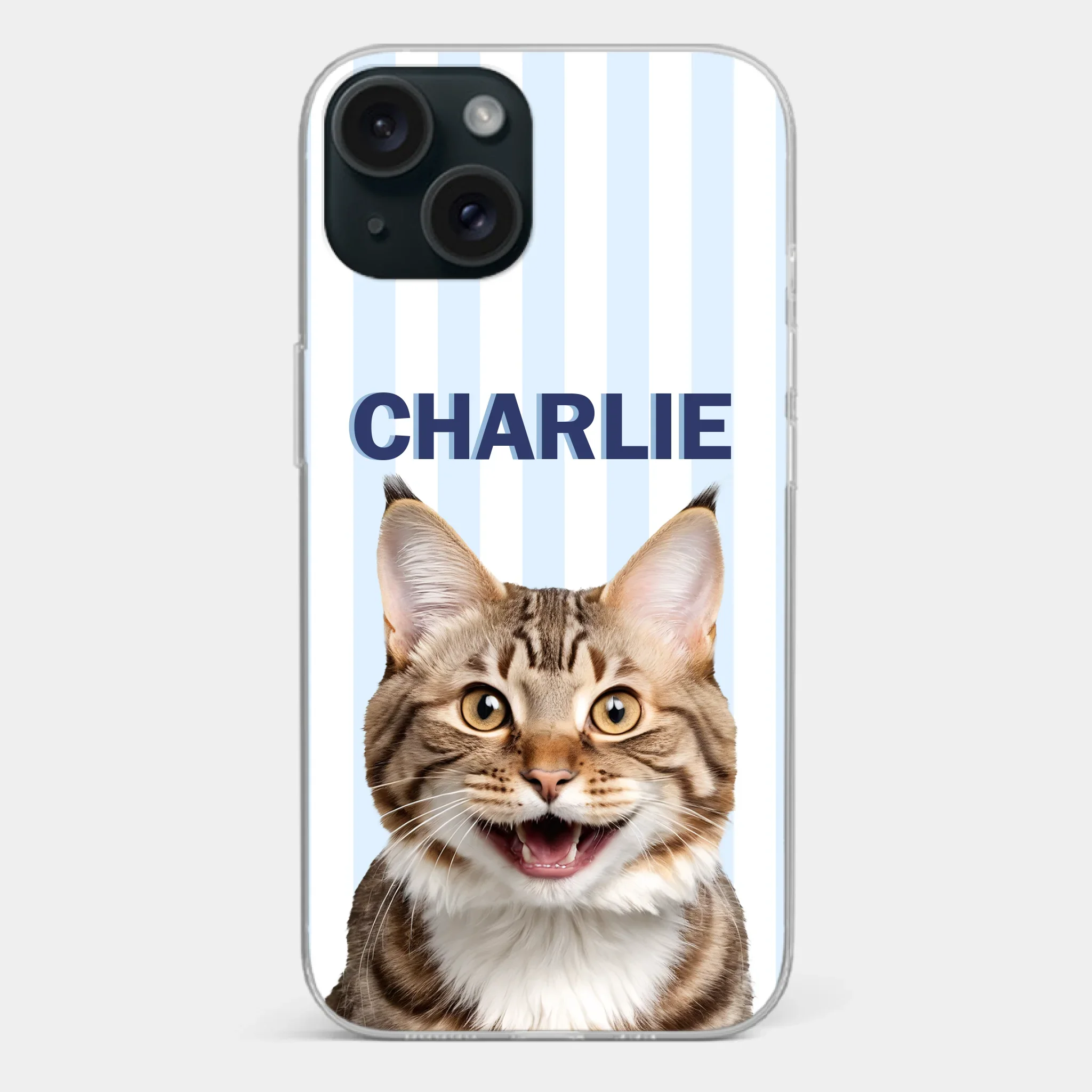 Custom Photo Clear Phone Case - Personalized  Birthday Gifts For Dog Cat Lovers, Dog Dad And Mom, Cat Owners - Carry Love Everywhere
