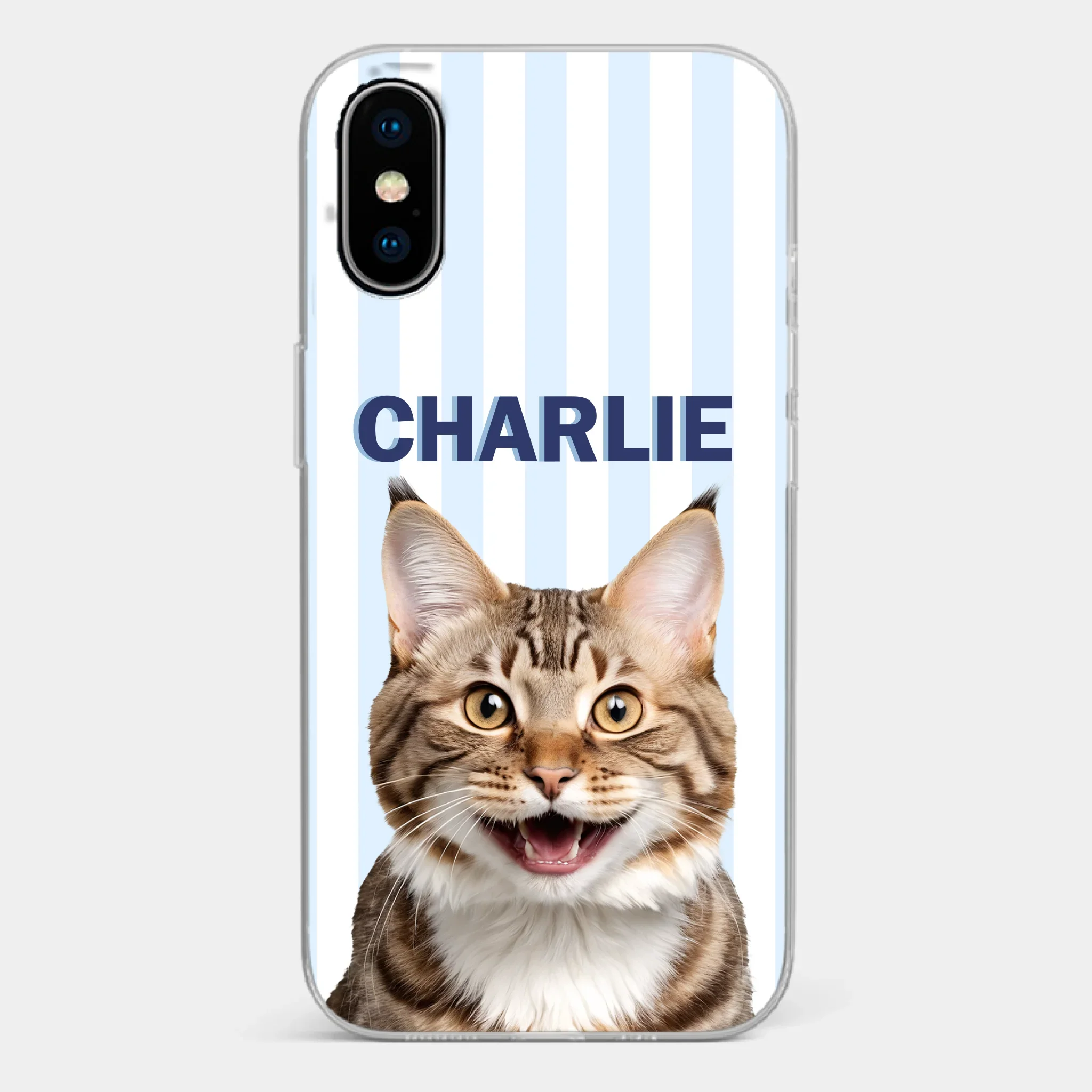 Custom Photo Clear Phone Case - Personalized  Birthday Gifts For Dog Cat Lovers, Dog Dad And Mom, Cat Owners - Carry Love Everywhere