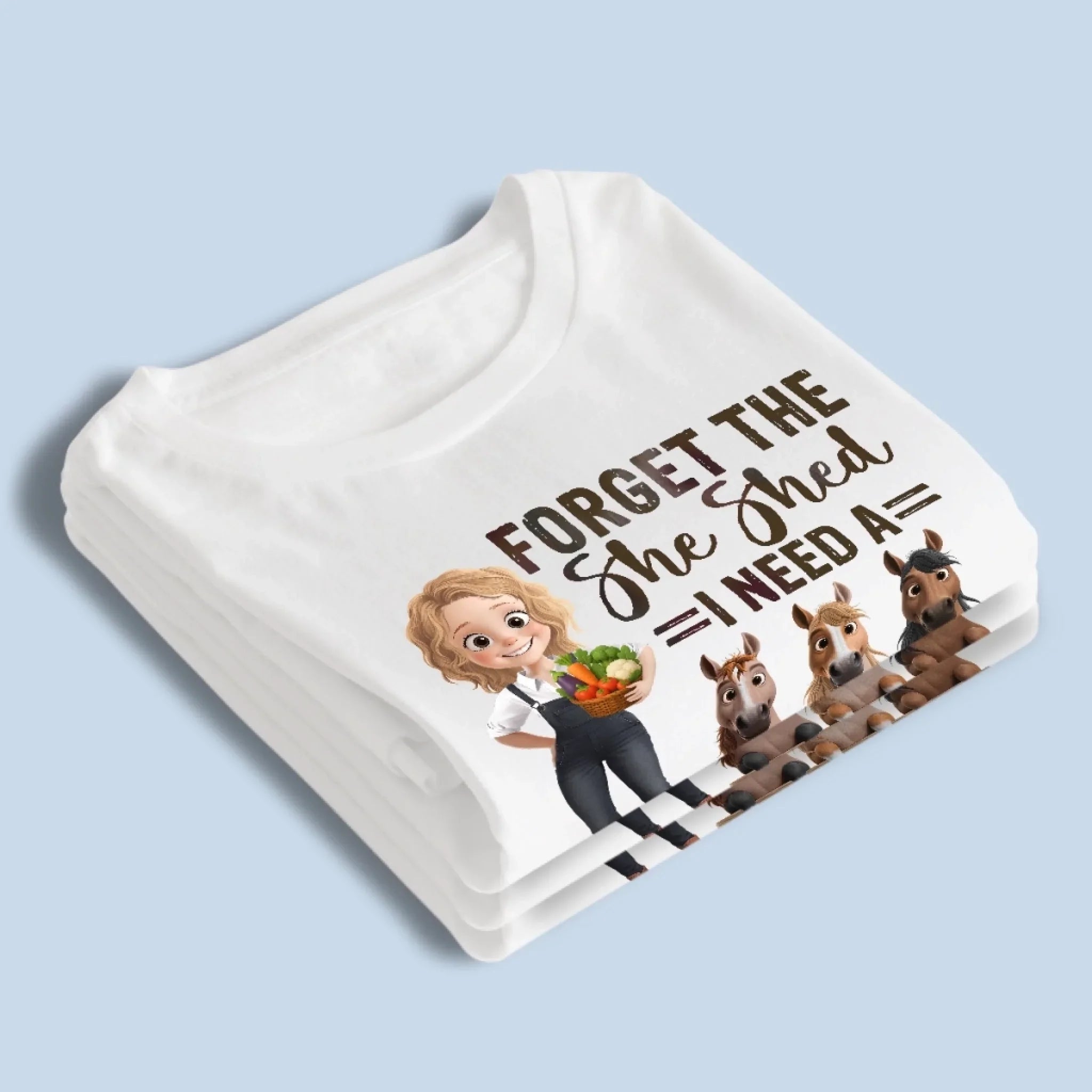 Custom Unisex T-shirt, Premium T-shirt, Hoodie - Personalized Birthday Gifts For Men And Women, Horse Lovers - Life Is Good But Horses Make It Better