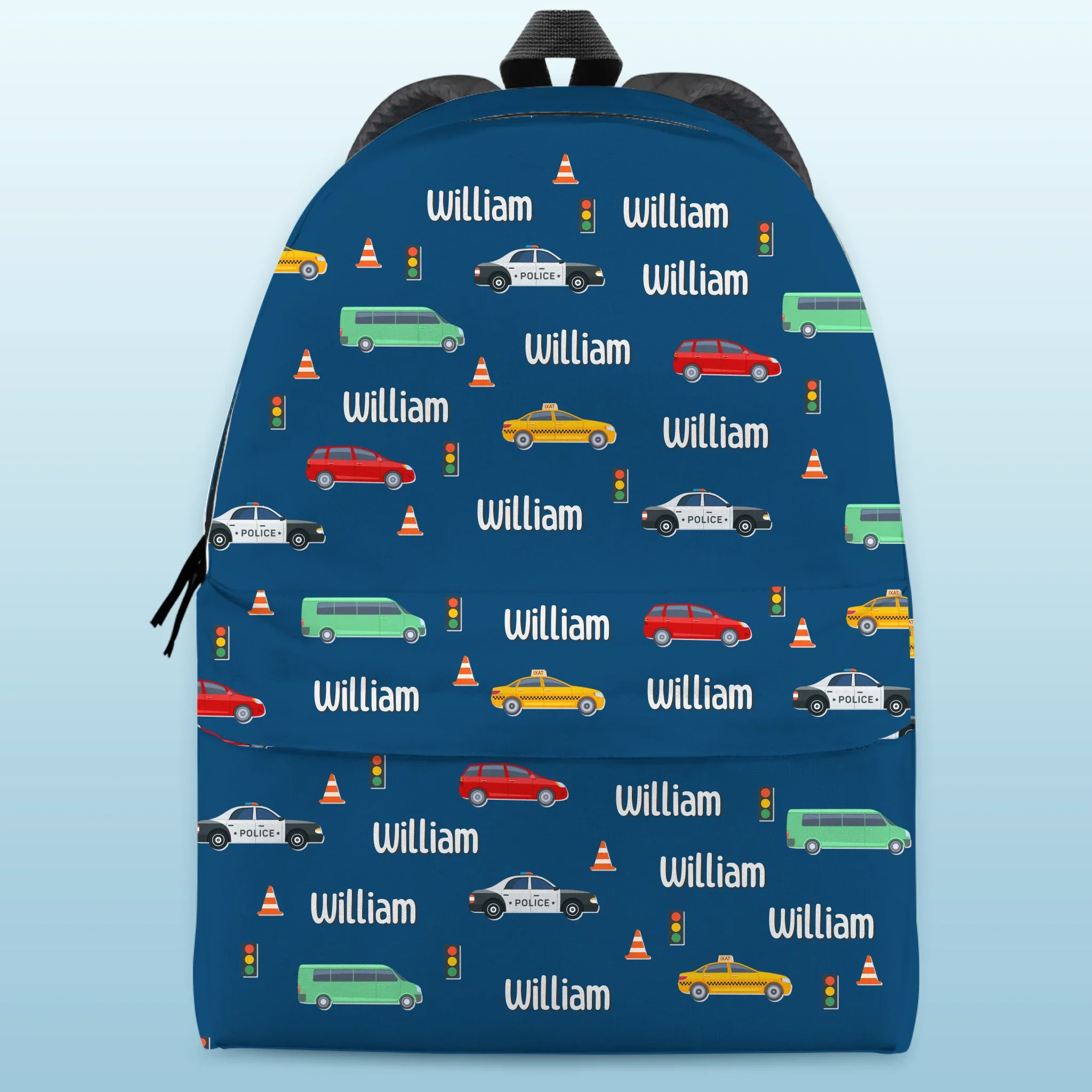 Custom Kids Backpack - Personalized Back To School Gifts For Kids - All Roads Lead To Fun
