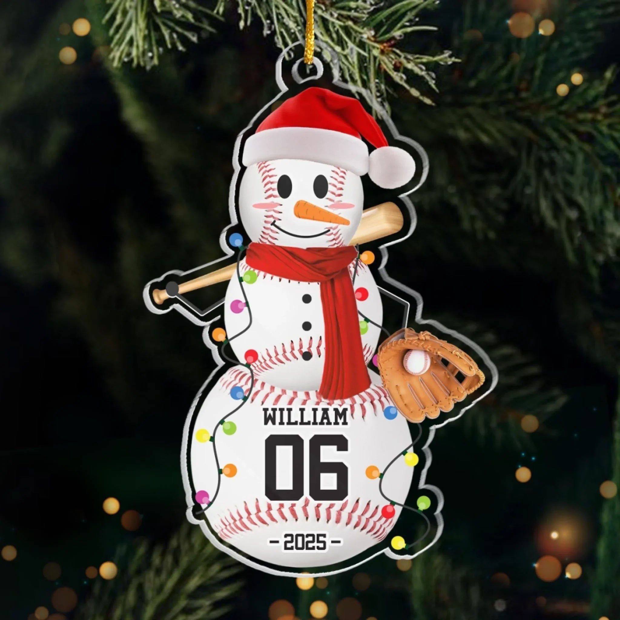 Chill Out And Play Ball - Personalized Custom Ornament - Acrylic Custom Shaped - Christmas Gifts For Players, Team, Boys