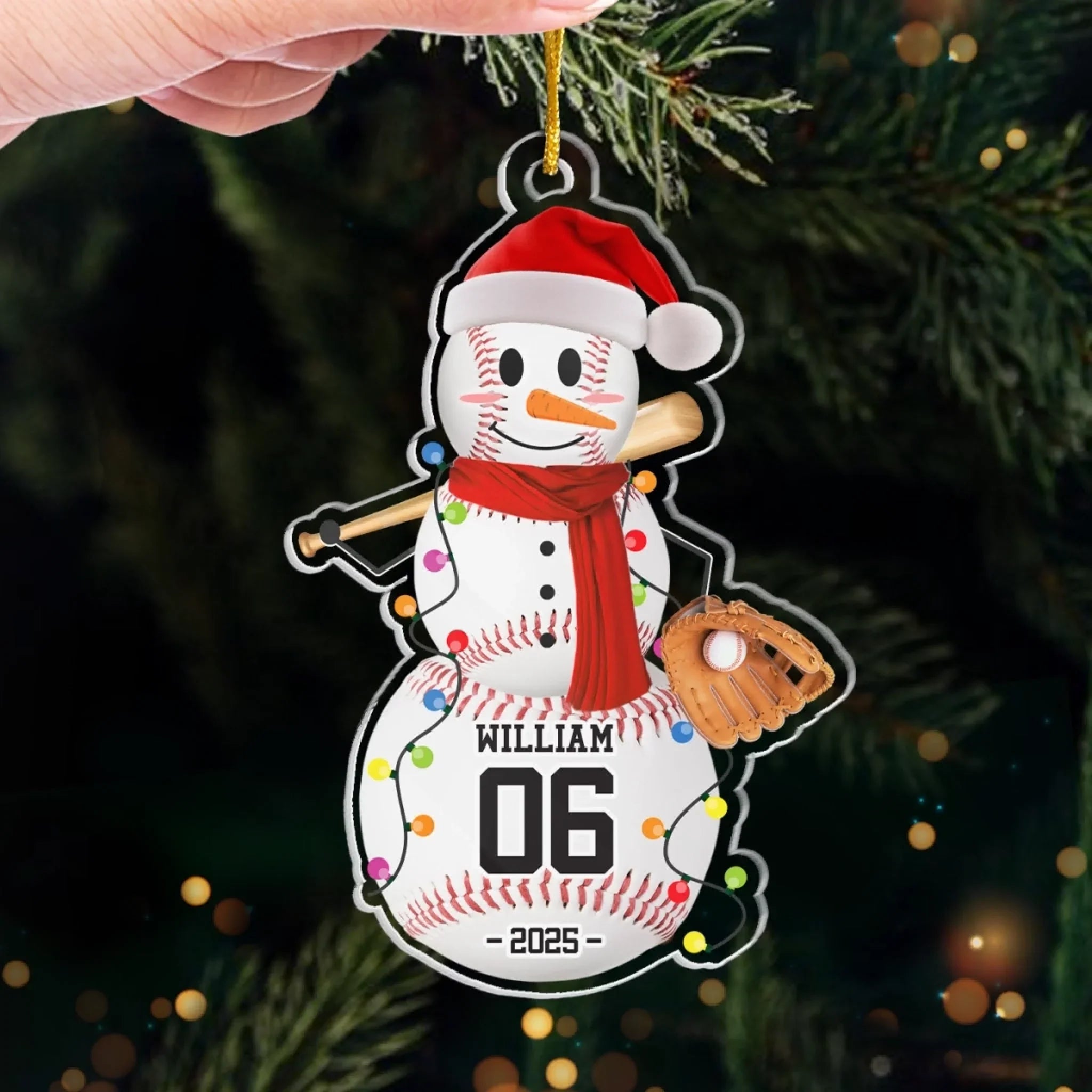 Chill Out And Play Ball - Personalized Custom Ornament - Acrylic Custom Shaped - Christmas Gifts For Players, Team, Boys