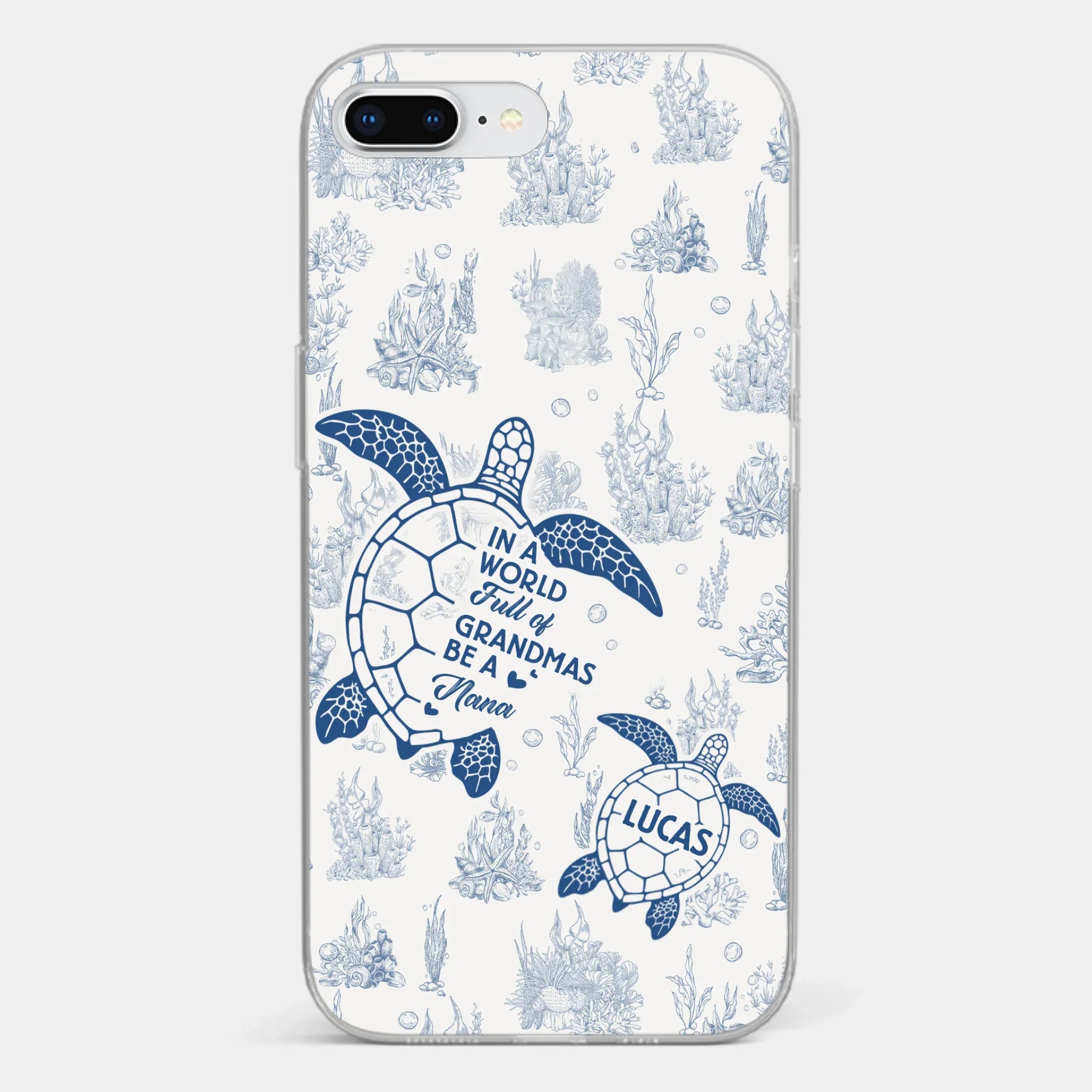Custom Clear Phone Case - Personalized Birthday Gifts For Mom, Grandma - Stand Out, Be The Nana