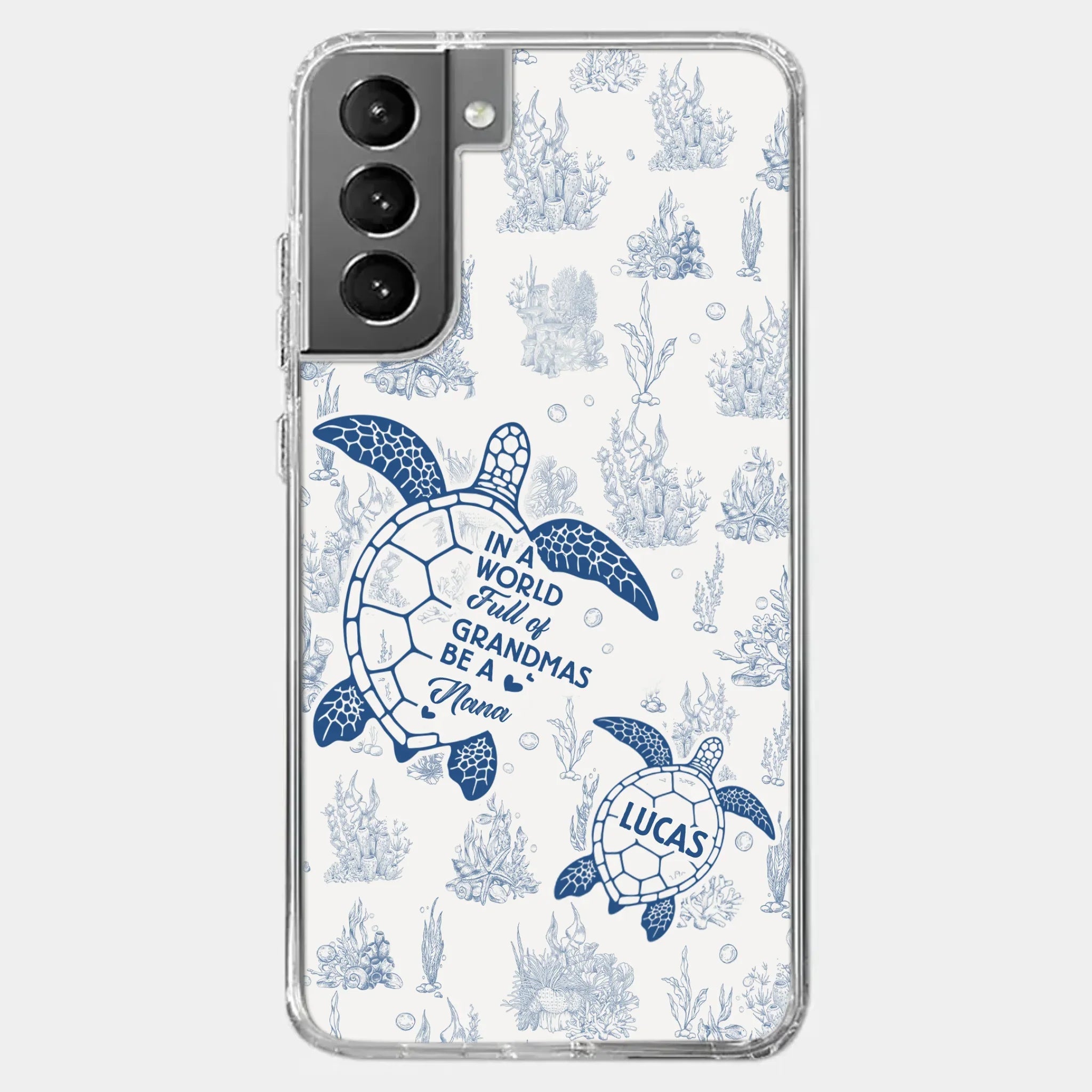 Custom Clear Phone Case - Personalized Birthday Gifts For Mom, Grandma - Stand Out, Be The Nana