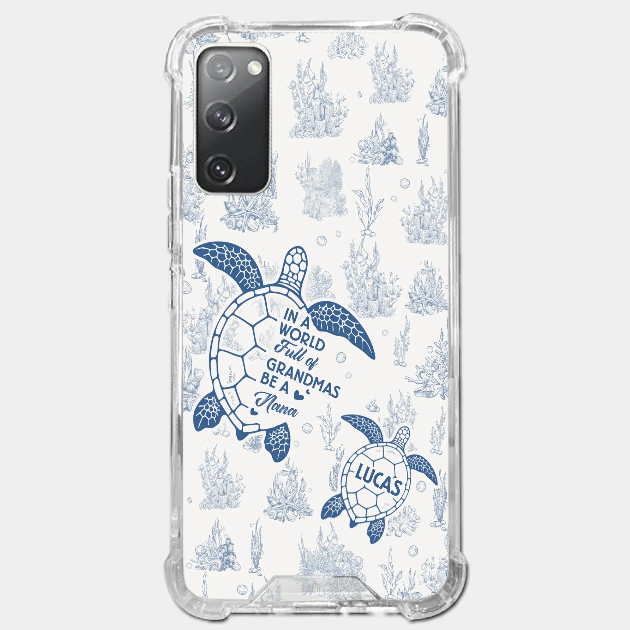 Custom Clear Phone Case - Personalized Birthday Gifts For Mom, Grandma - Stand Out, Be The Nana
