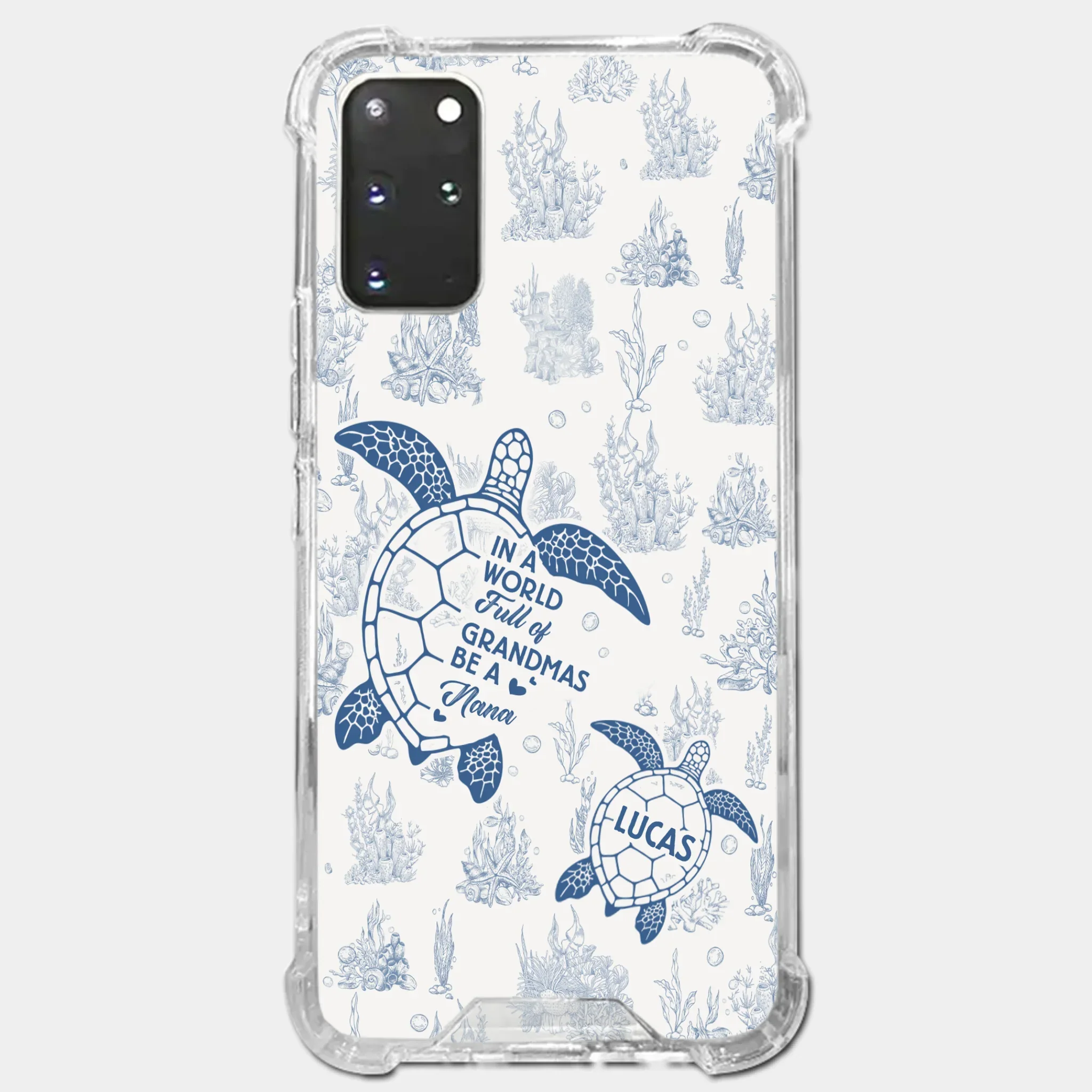 Custom Clear Phone Case - Personalized Birthday Gifts For Mom, Grandma - Stand Out, Be The Nana