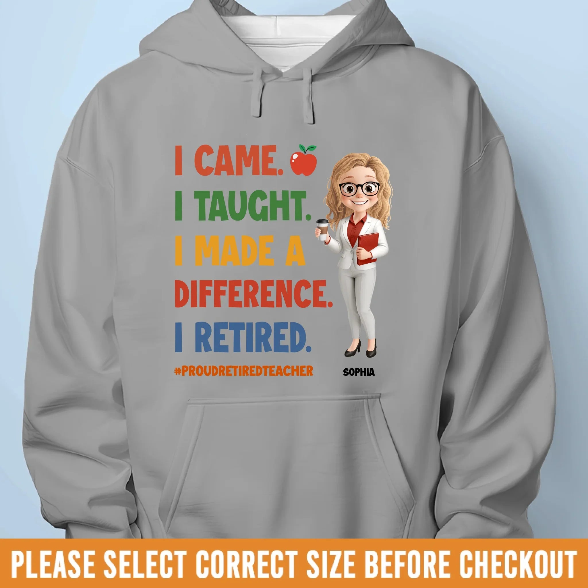 Custom Classroom Decor Unisex T-shirt, Premium T-shirt, Hoodie - Personalized Retirement Gifts For Teachers - Life After The Last Lesson