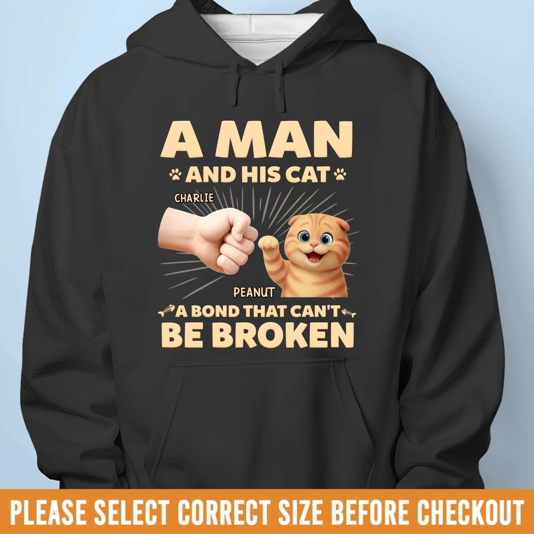 Custom Unisex T-shirt, Premium T-shirt, Hoodie - Personalized Birthday Gifts For Dog Cat Lovers, Dog Dad And Mom, Cat Owners - Forever My Feline Friend