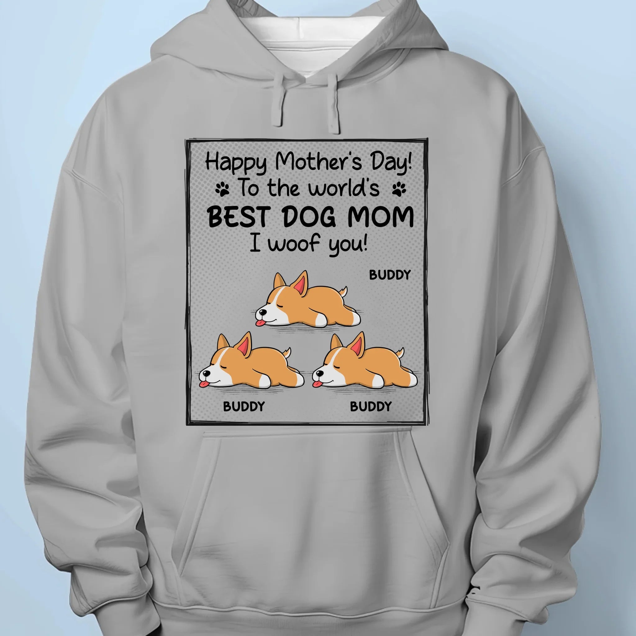 To The World's Best Dog Mom - Dog Personalized Custom Unisex T-shirt, Hoodie, Sweatshirt - Mother's Day, Father's Day, Gift For Pet Owners, Pet Lovers
