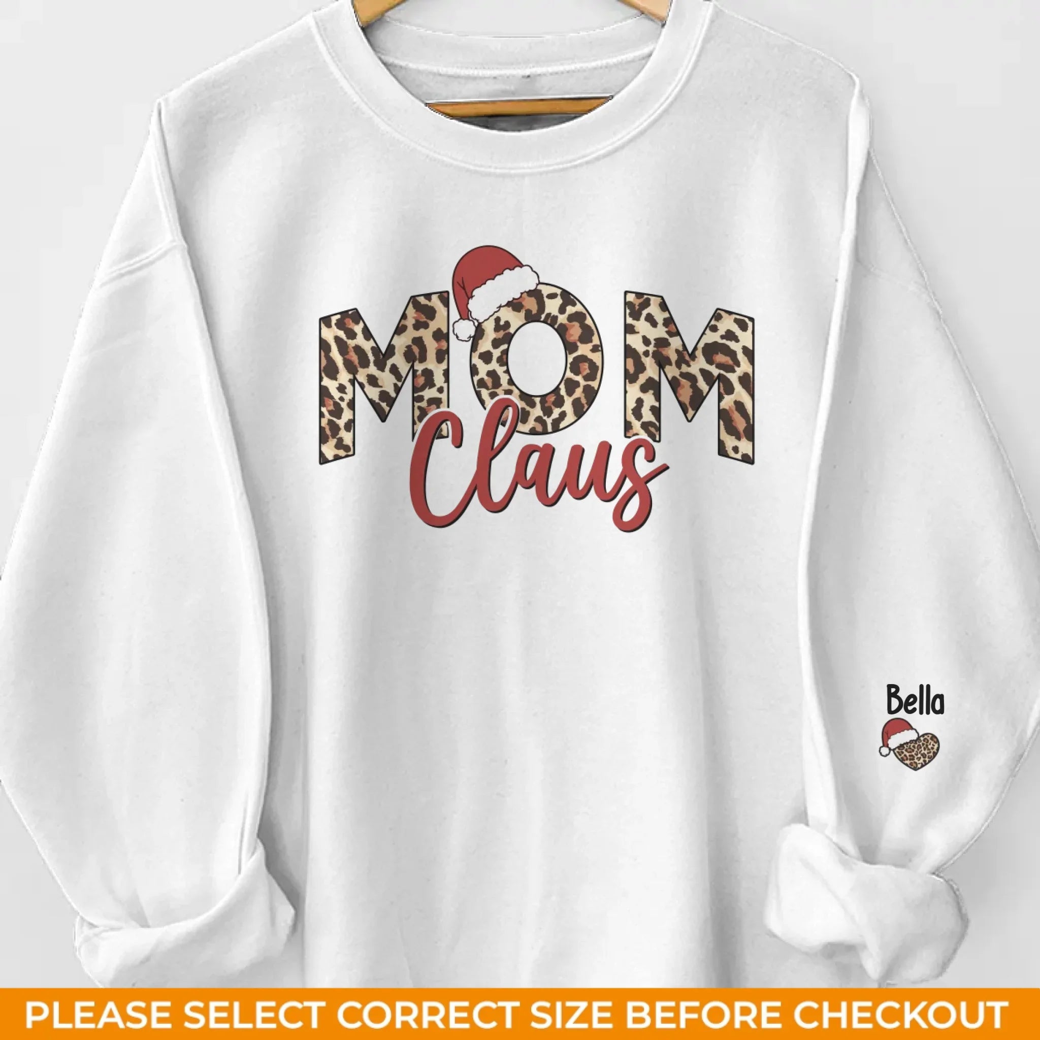 Mothers Paint The Colors Of Our World - Family Personalized Custom Unisex Sweatshirt With Design On Sleeve - Christmas Gift For Mom, Grandma