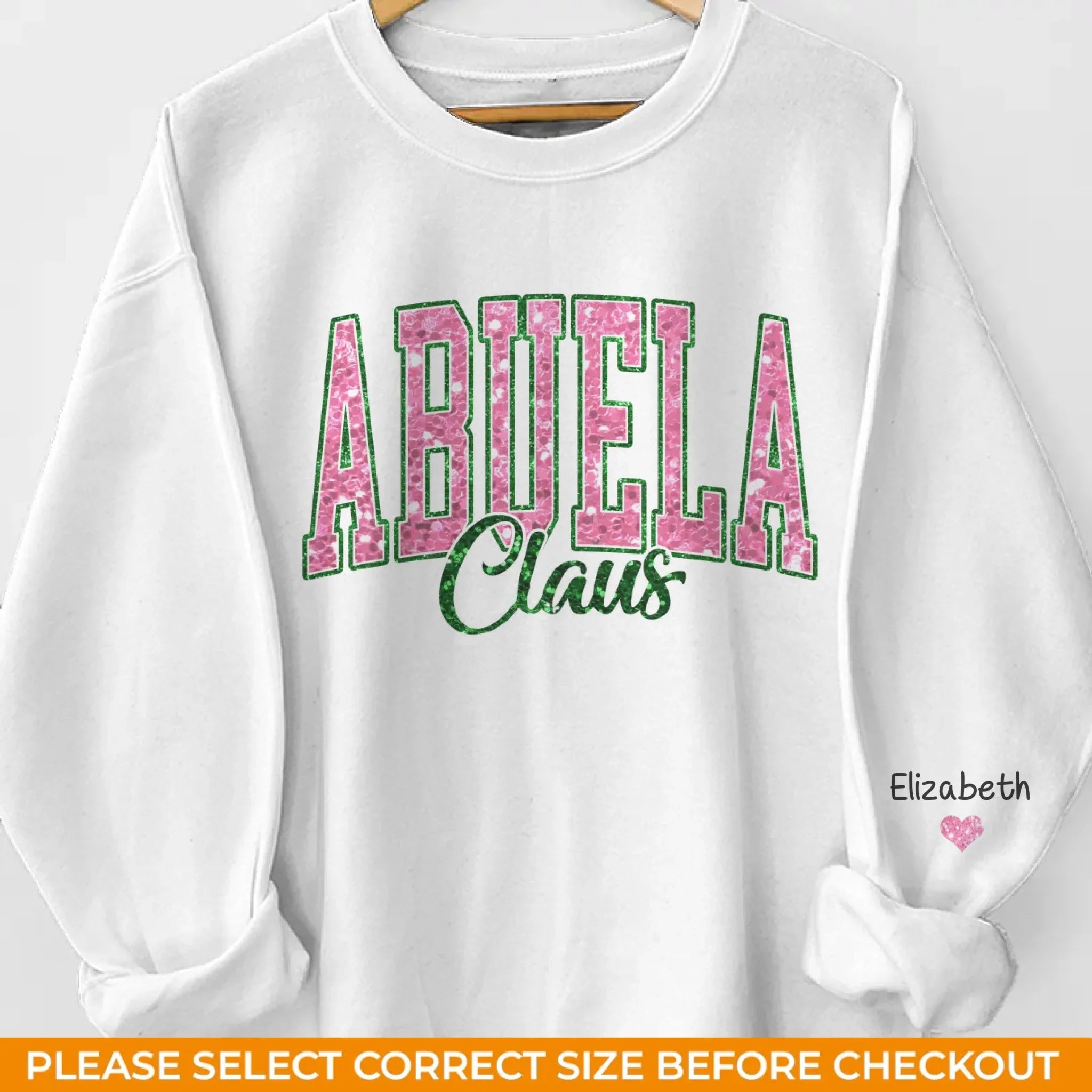 We Find The True Meaning Of Christmas - Family Personalized Custom Unisex Sweatshirt With Design On Sleeve - Christmas Gift For Mom, Grandma