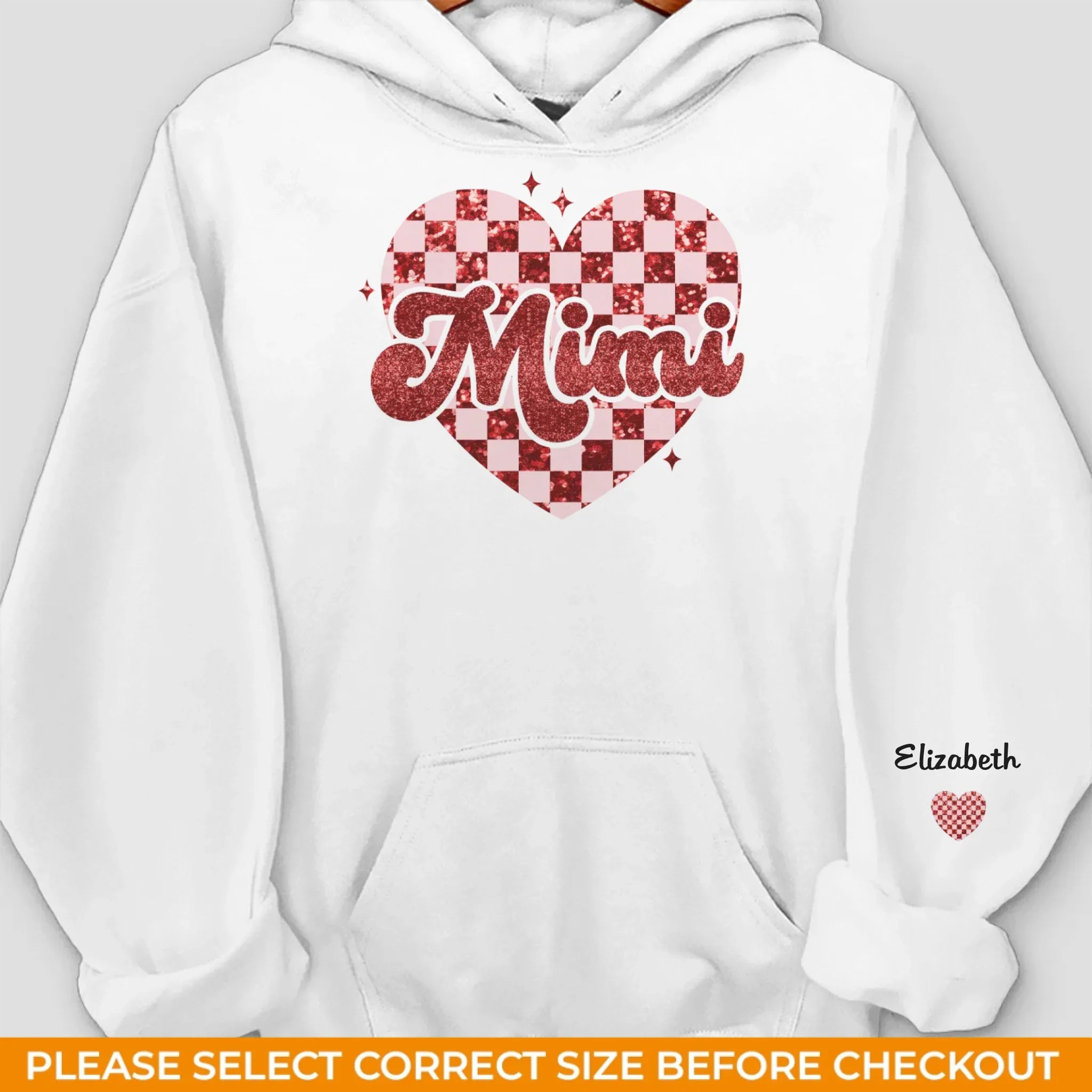 She Weaves Warmth Into My Heart - Family Personalized Custom Unisex Sweatshirt, Hoodie With Design On Sleeve - Gift For Mom, Grandma