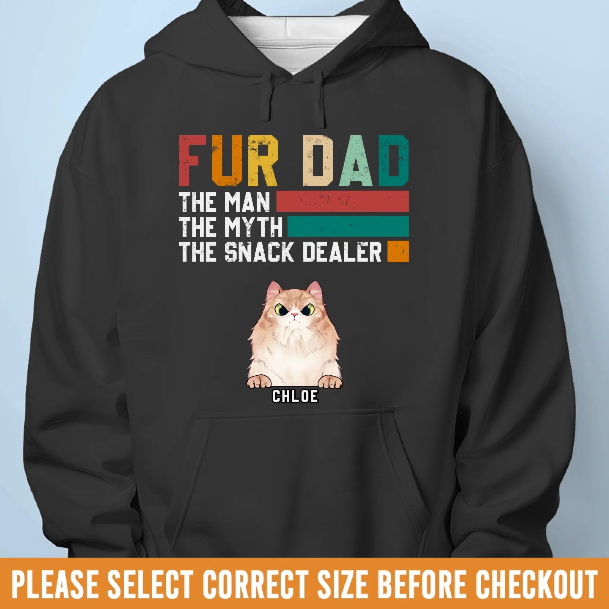 Custom Unisex T-shirt, Premium T-shirt, Hoodie - Personalized Birthday Gifts For Dog Cat Lovers, Dog Dad And Mom, Cat Owners - Pawternity Life Chose Me