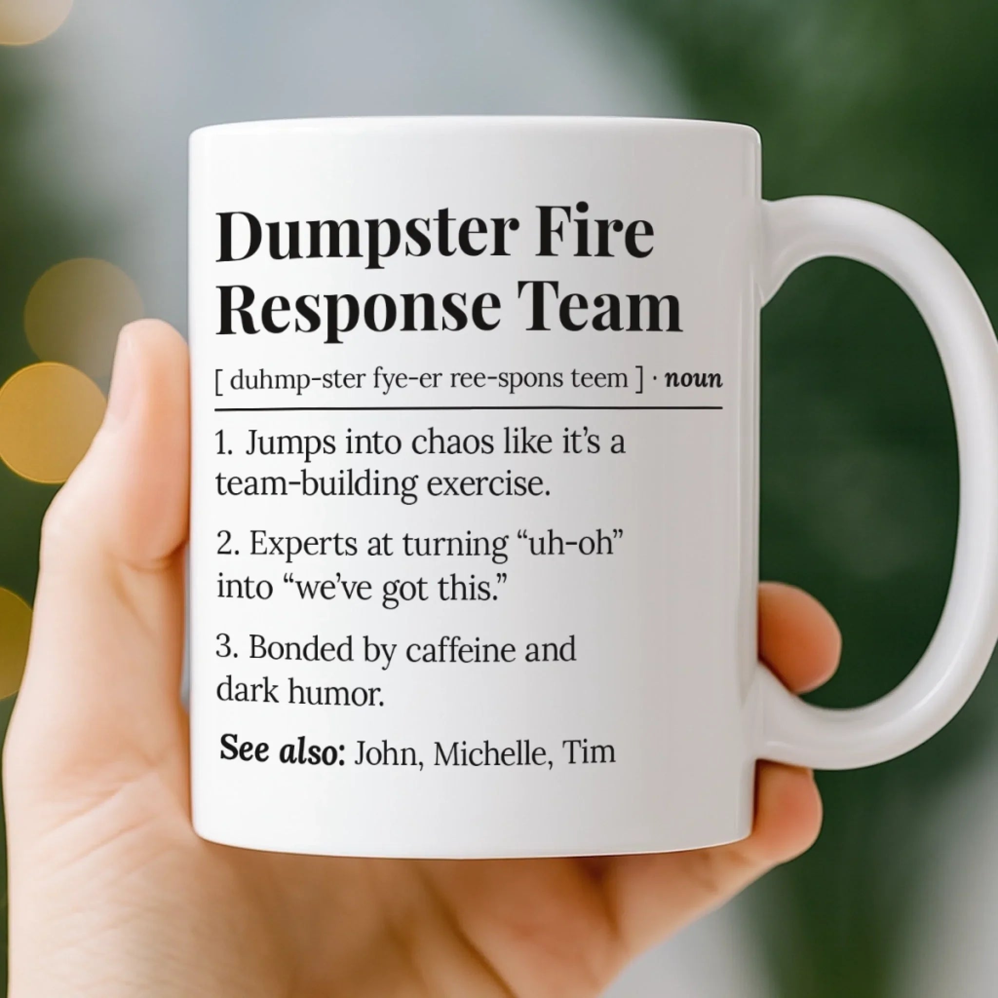 Custom Mug - Personalized Birthday Gifts For Coworker, Work Bestie - Probably Needs More Coffee