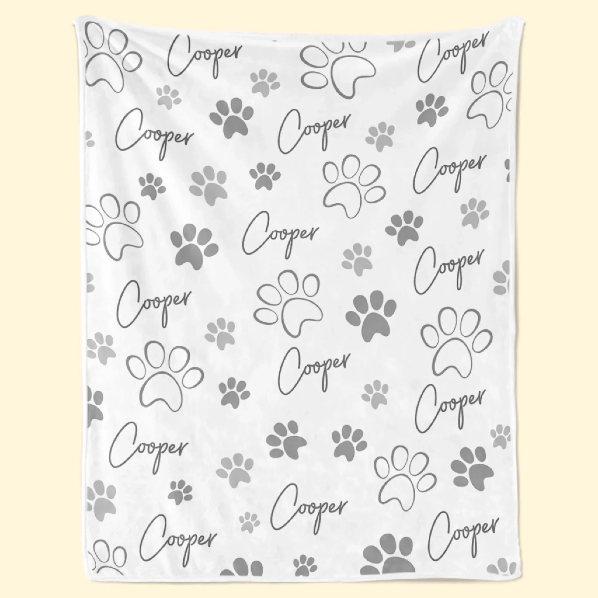 Custom Dog & Cat Blanket - Personalized Birthday Gifts For Dog Cat Lovers, Dog Dad And Mom, Cat Owners - Happy Nap Hours