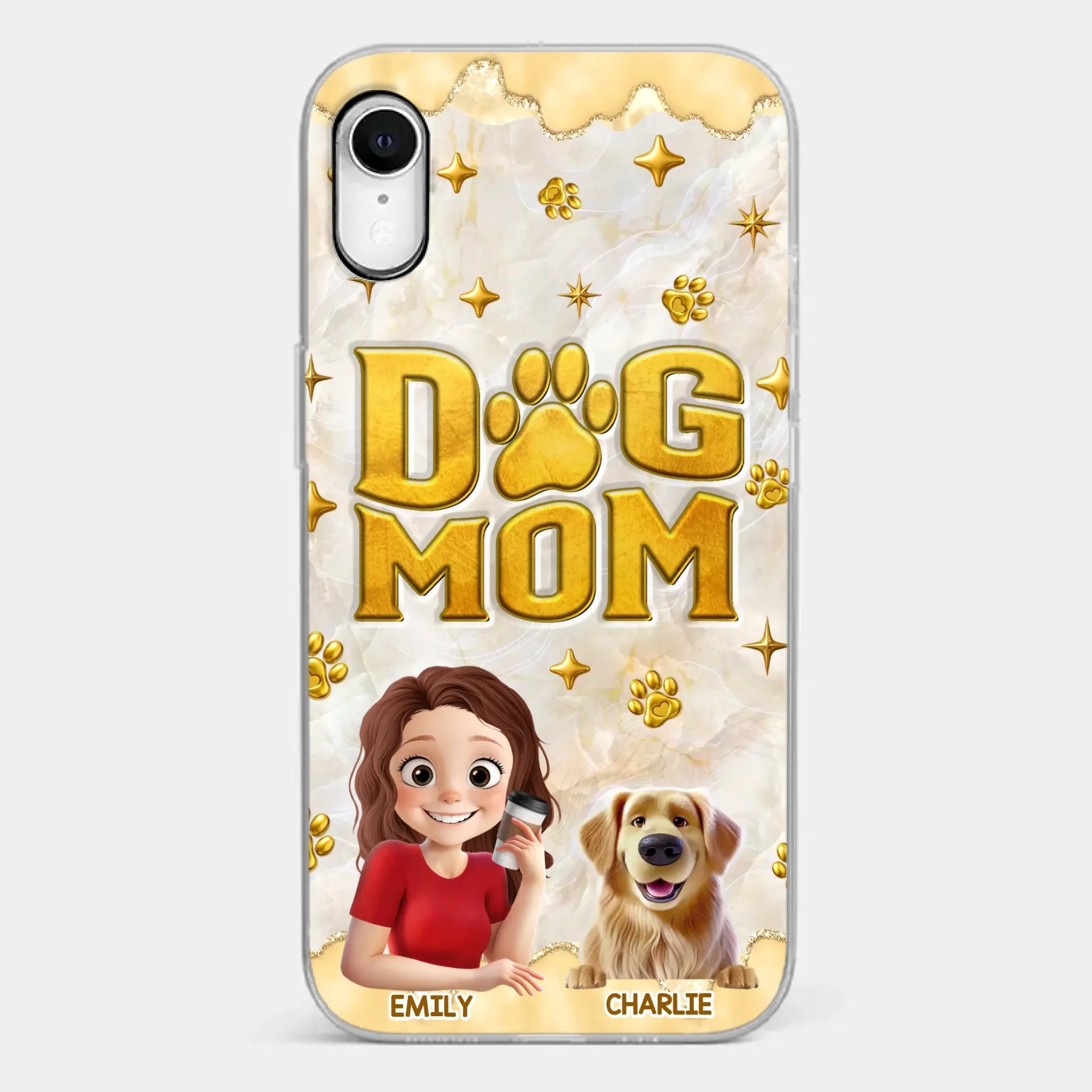 Custom Clear Phone Case - Personalized Christmas Birthday Gifts For Dog Cat Lovers, Dog Dad And Mom, Cat Owners - Pets Make Ordinary Days Brighter