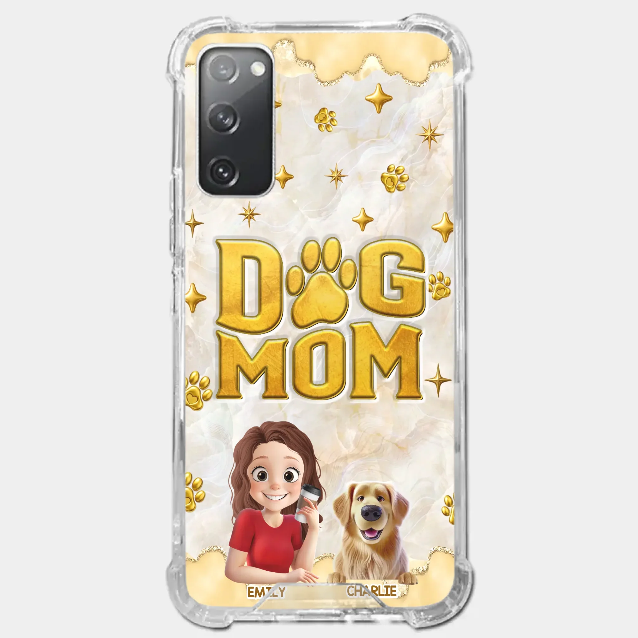Custom Clear Phone Case - Personalized Christmas Birthday Gifts For Dog Cat Lovers, Dog Dad And Mom, Cat Owners - Pets Make Ordinary Days Brighter