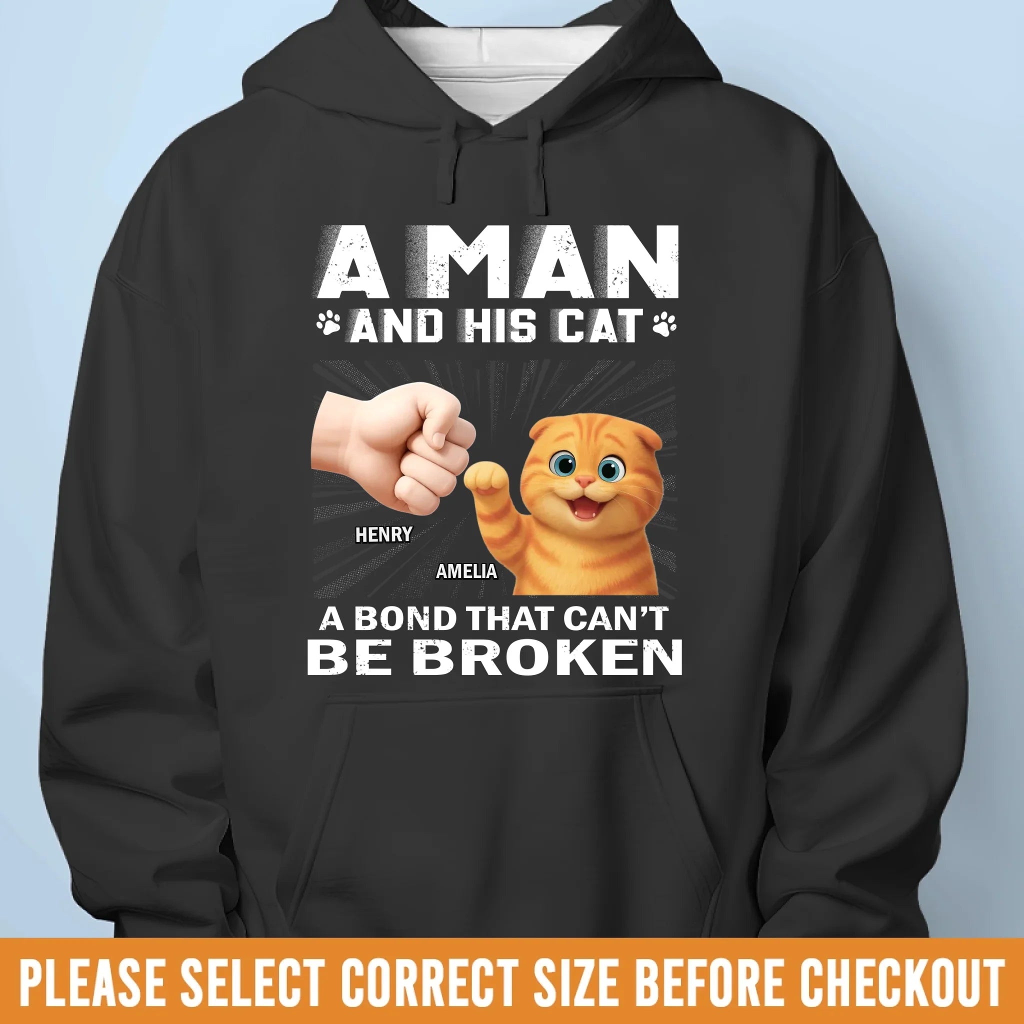 Custom Unisex T-shirt, Premium T-shirt, Hoodie - Personalized Birthday Gifts For Cat Lovers, Cat Mom And Dad - Chosen By Cats Daily