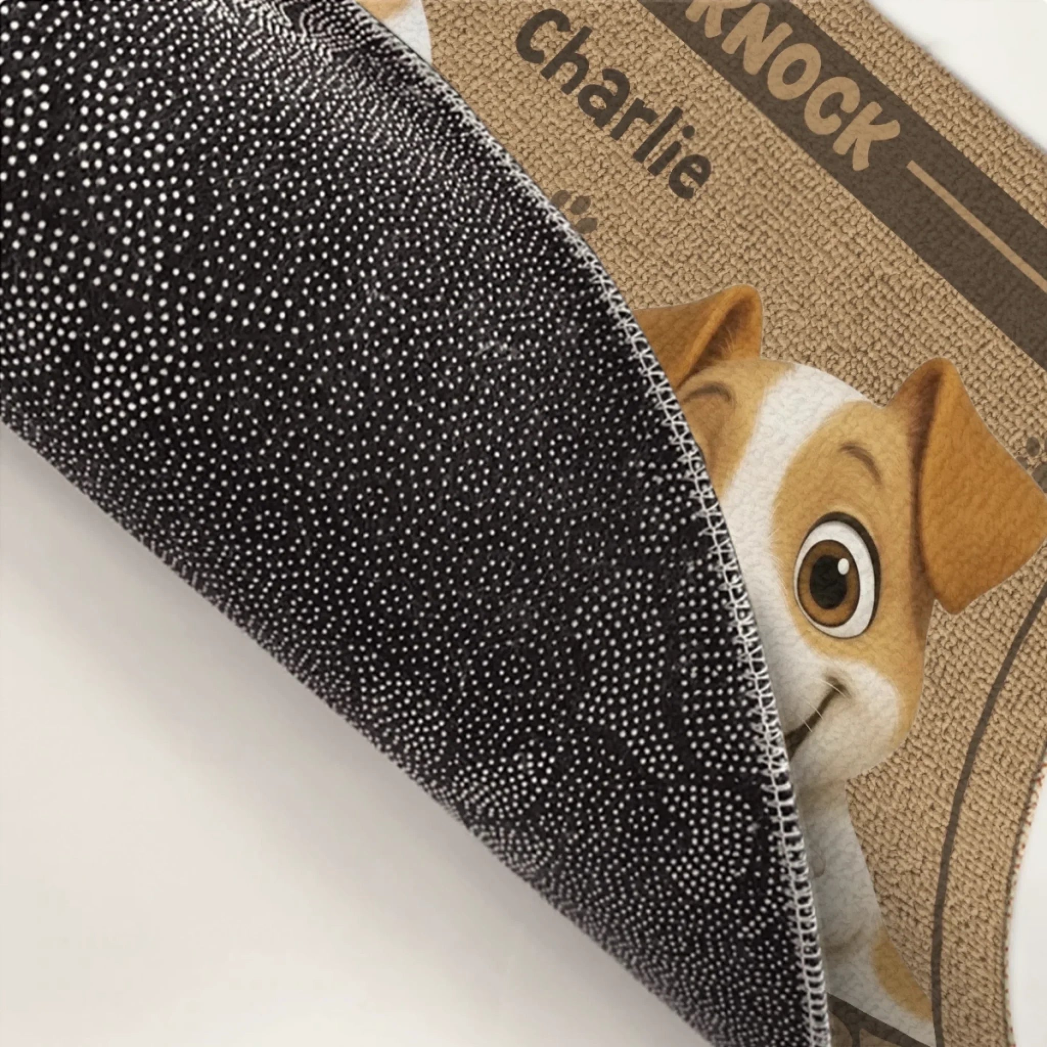 Custom Home Decor Decorative Mat - Personalized Birthday Gifts For Dog Lovers, Dog Dad And Mom - Head Of Security