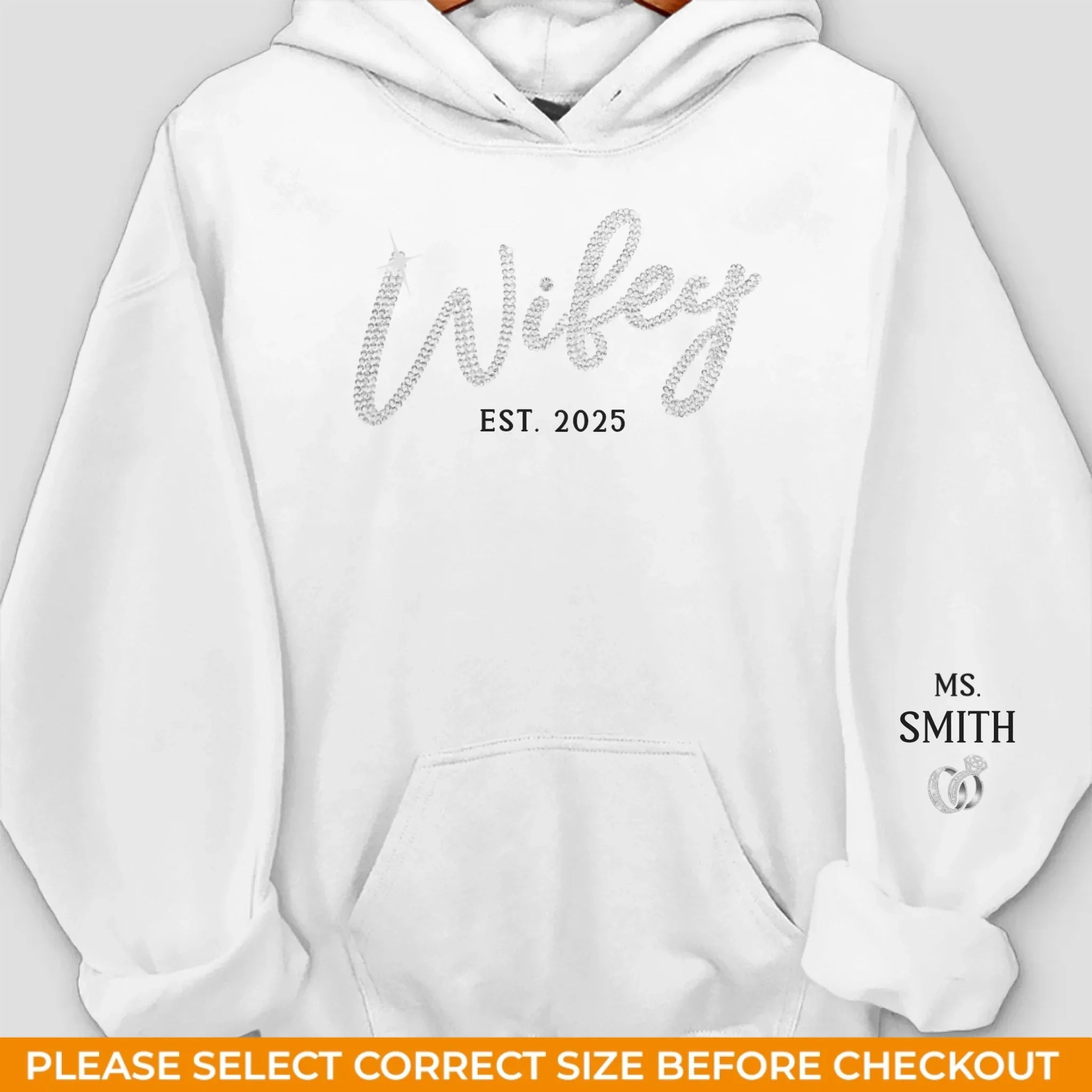 Custom Unisex Sweatshirt, Hoodie With Design On Sleeve - Personalized Anniversary Wedding Gifts For Husband And Wife, Him And Her - You Make Life Feel Kinder