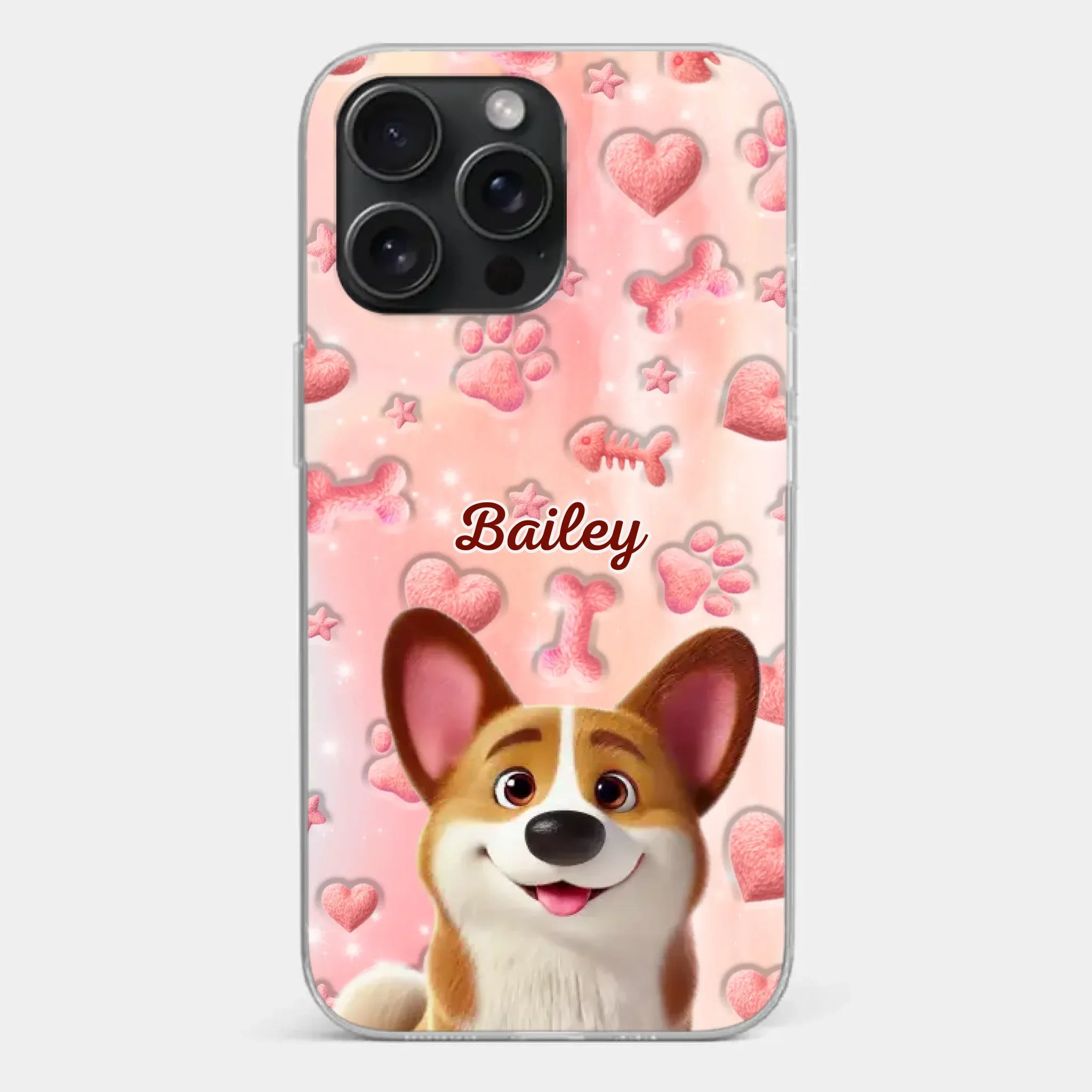 Custom Clear Phone Case - Personalized Christmas Birthday Gifts For Dog Cat Lovers, Dog Dad And Mom, Cat Owners - Every Day Starts With Paws