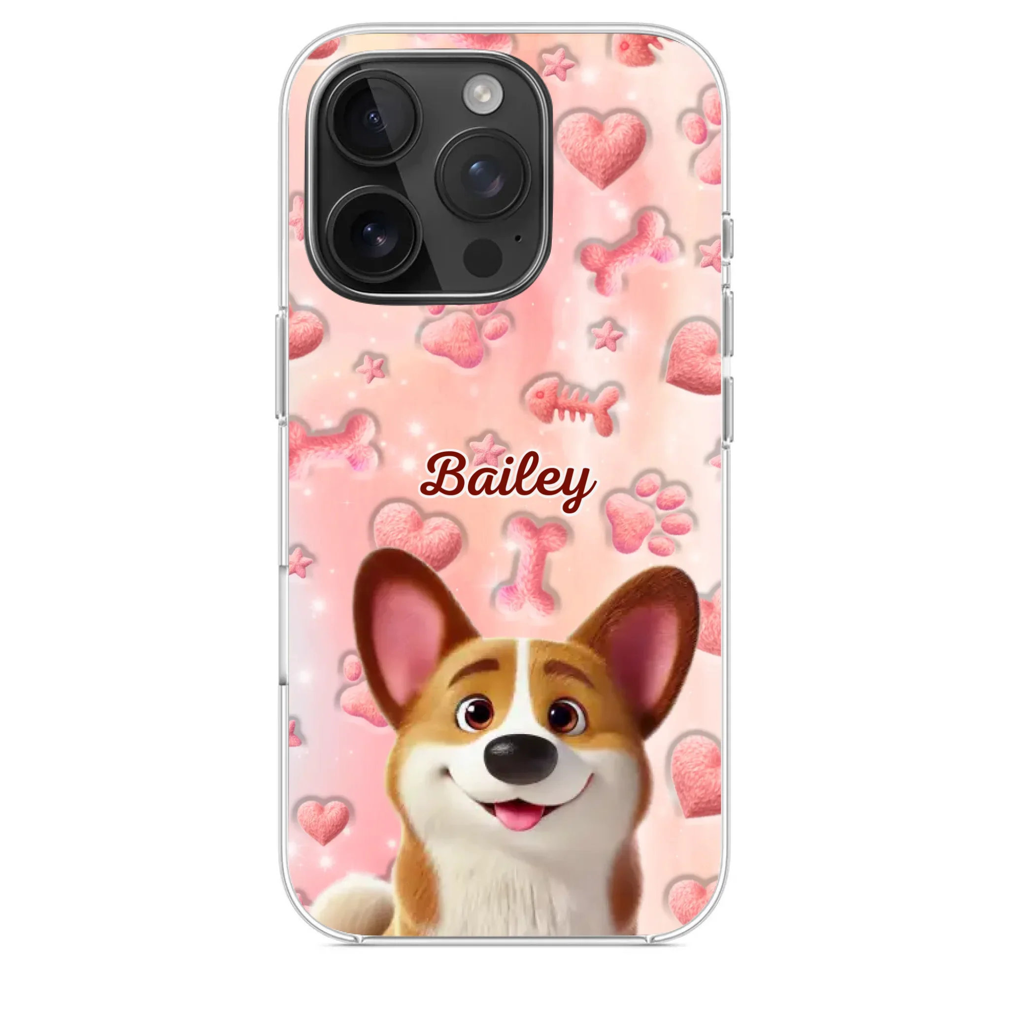 Custom Clear Phone Case - Personalized Christmas Birthday Gifts For Dog Cat Lovers, Dog Dad And Mom, Cat Owners - Every Day Starts With Paws