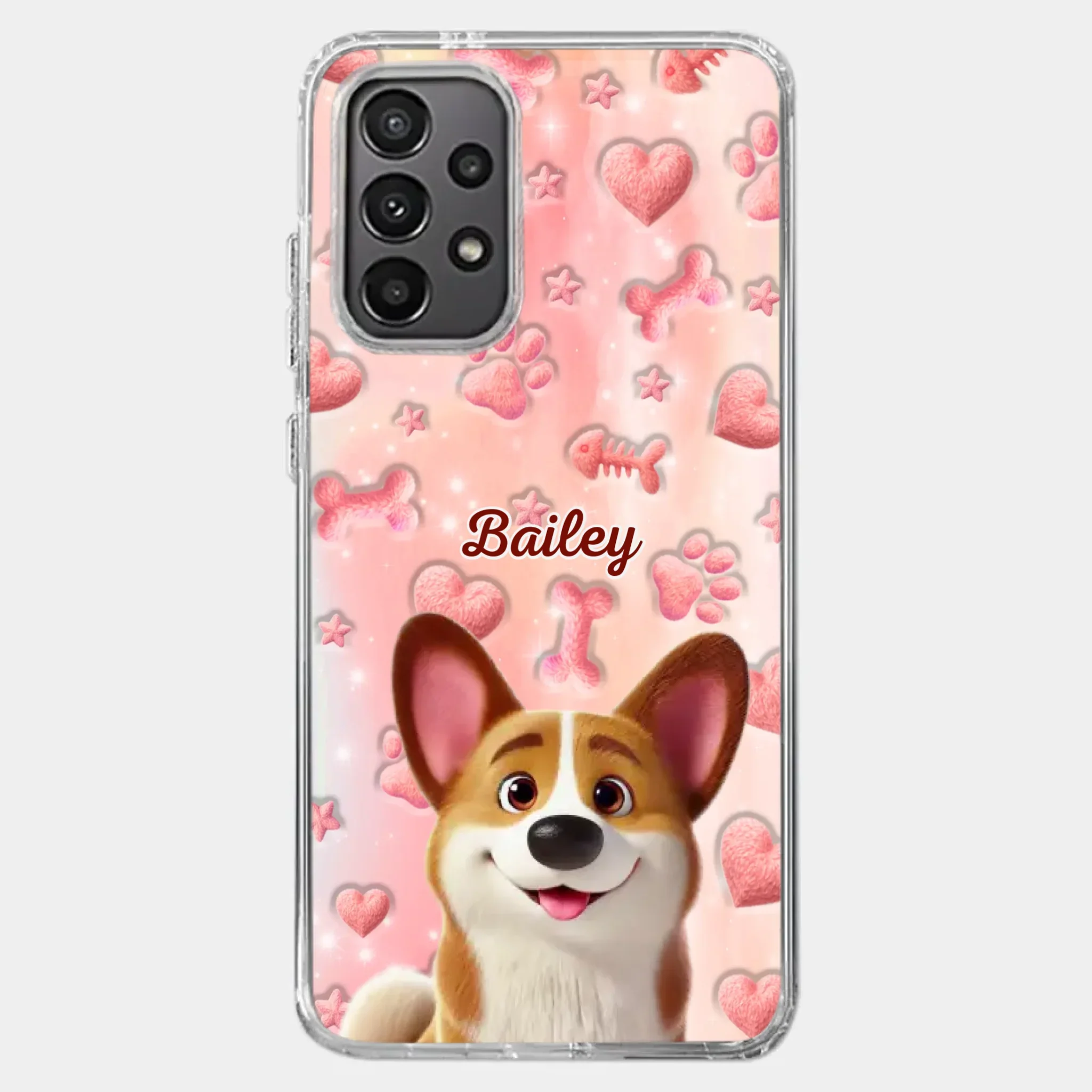 Custom Clear Phone Case - Personalized Christmas Birthday Gifts For Dog Cat Lovers, Dog Dad And Mom, Cat Owners - Every Day Starts With Paws