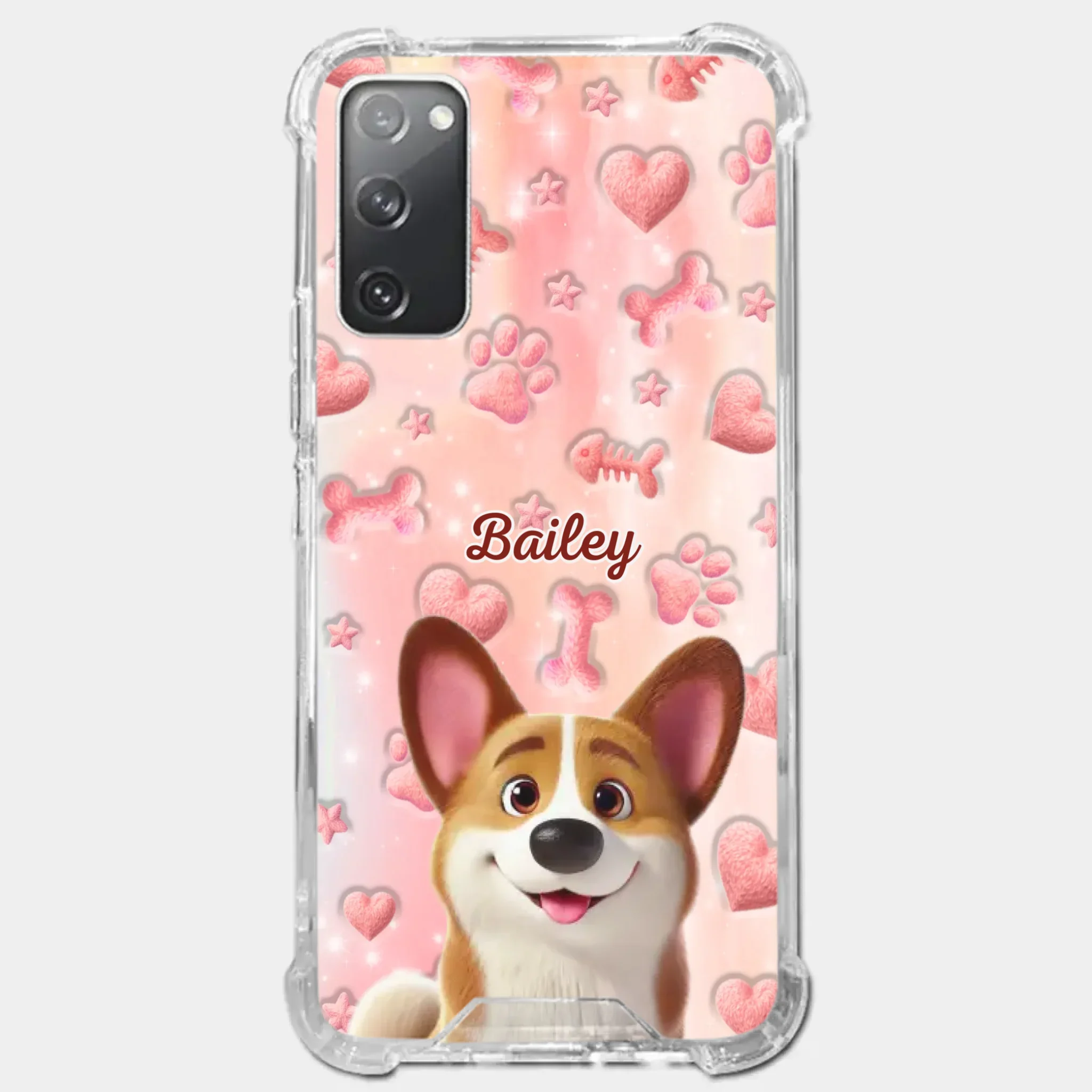 Custom Clear Phone Case - Personalized Christmas Birthday Gifts For Dog Cat Lovers, Dog Dad And Mom, Cat Owners - Every Day Starts With Paws