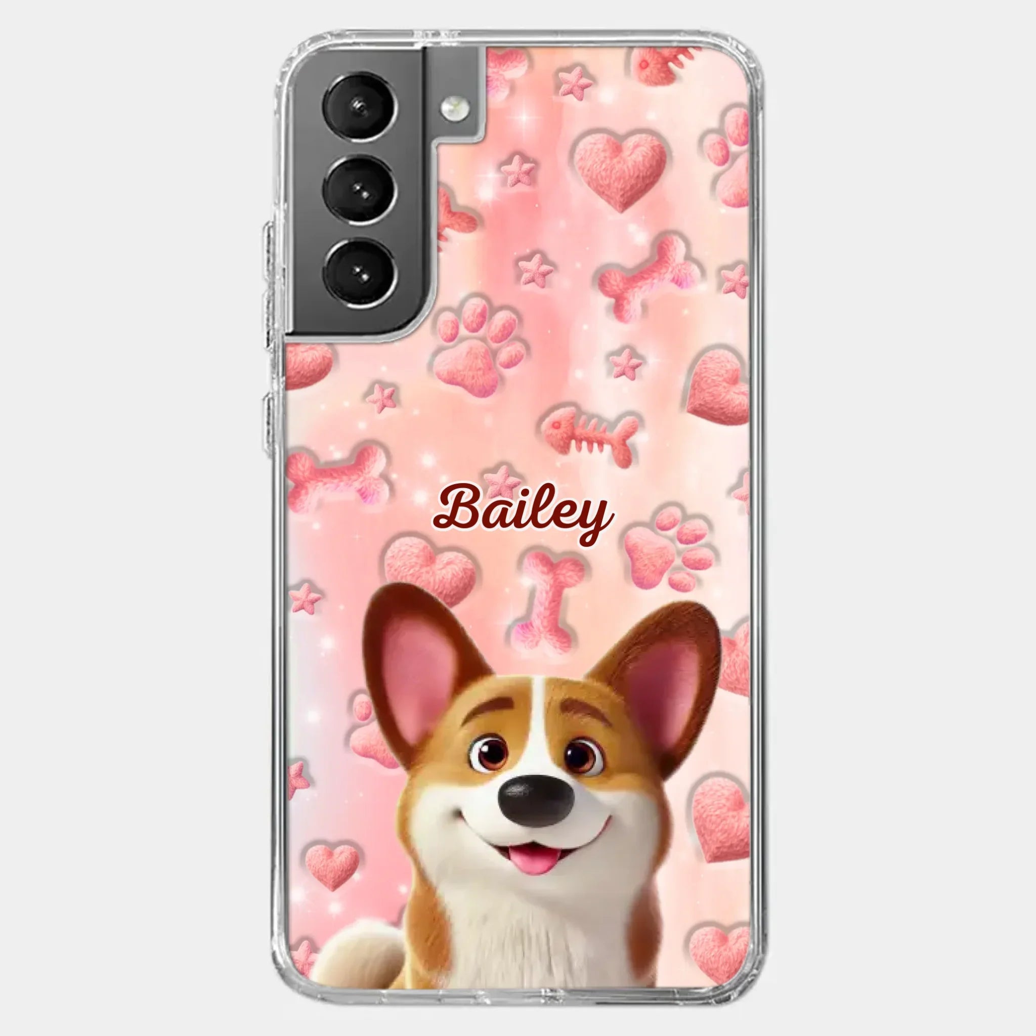 Custom Clear Phone Case - Personalized Christmas Birthday Gifts For Dog Cat Lovers, Dog Dad And Mom, Cat Owners - Every Day Starts With Paws