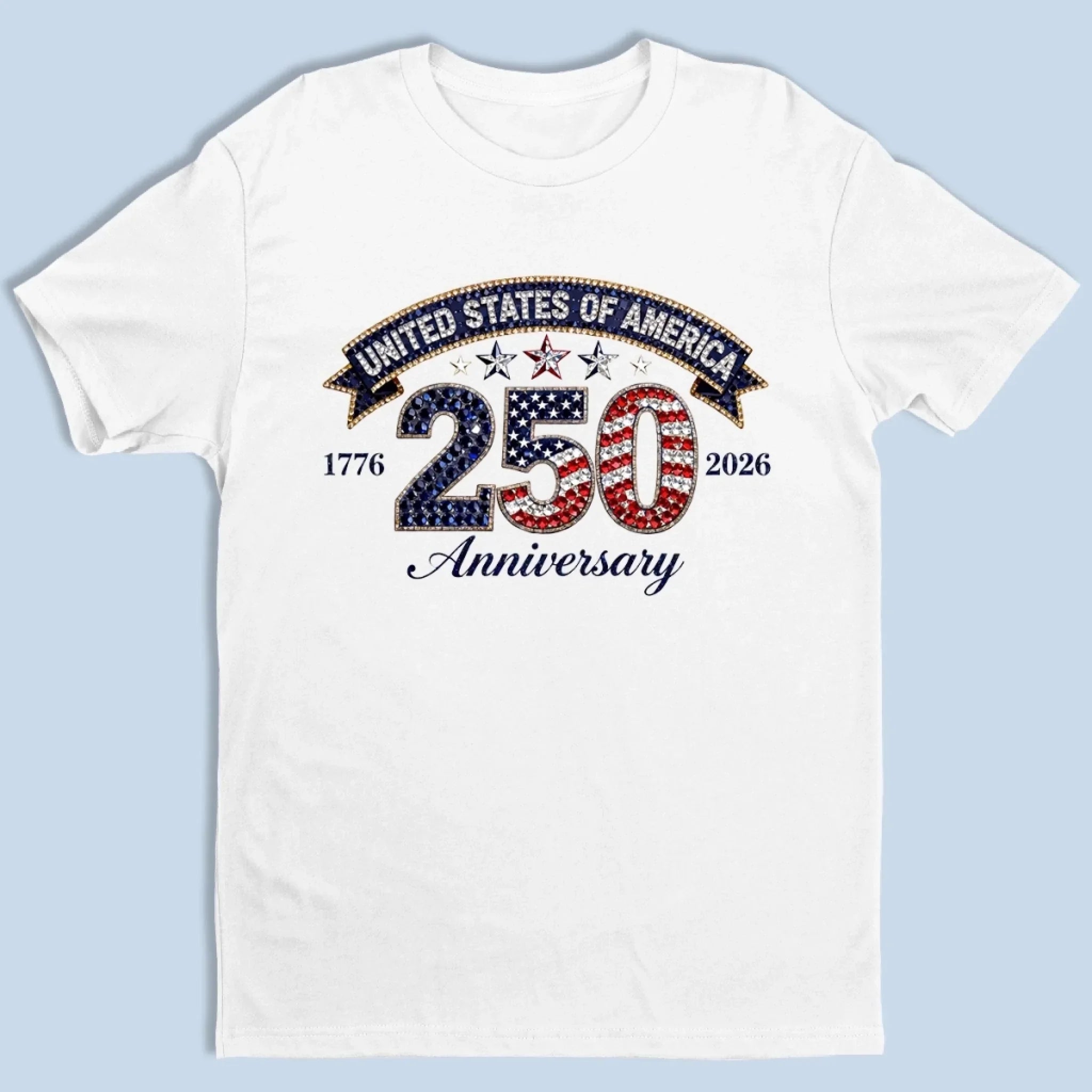 Unisex T-shirt, Premium T-shirt, Hoodie - America 250th Anniversary Gifts For Men And Women - Patriot Since Day One