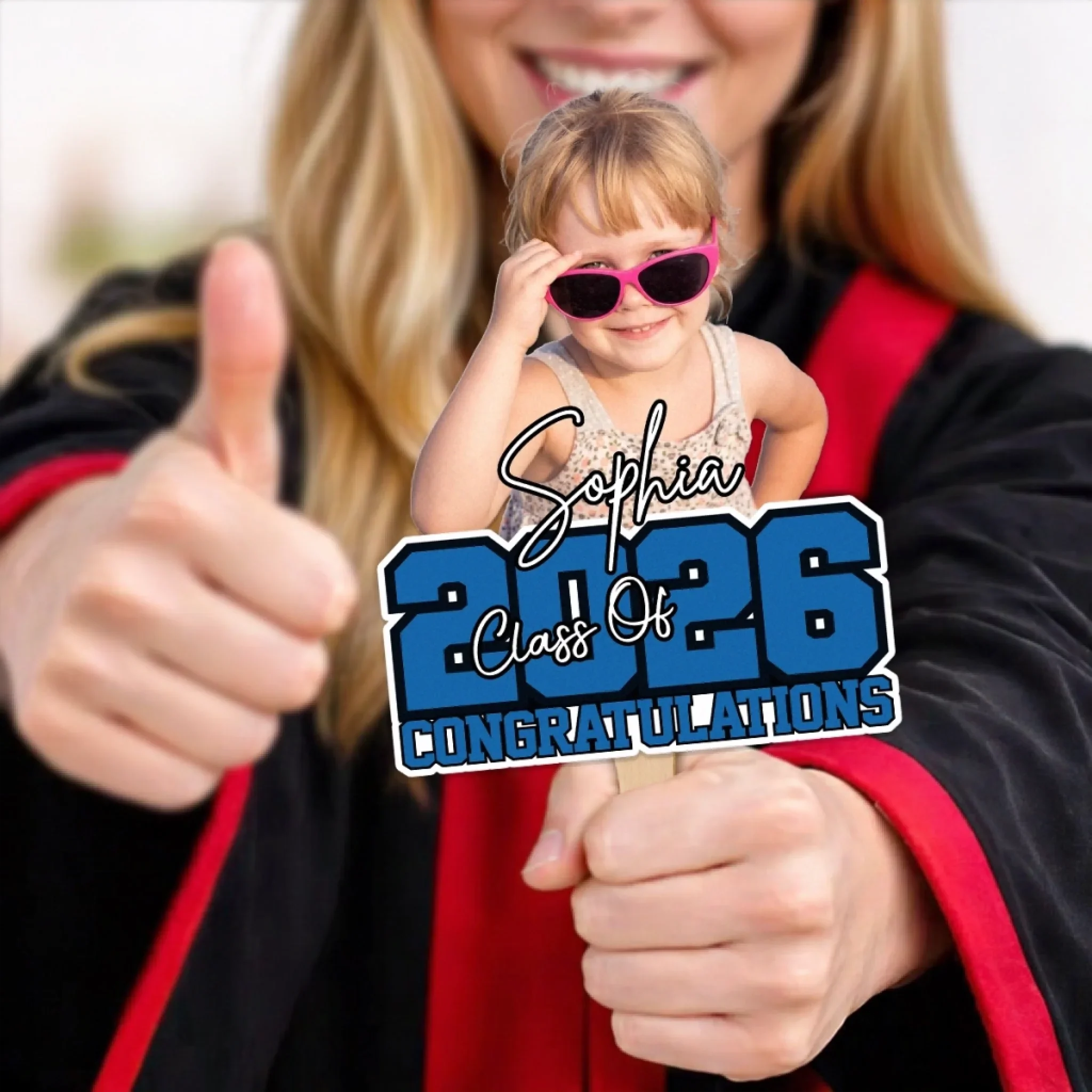 Custom Photo Hand Fan - Personalized Graduation Gifts For Him, Her - The Best Is Yet To Come