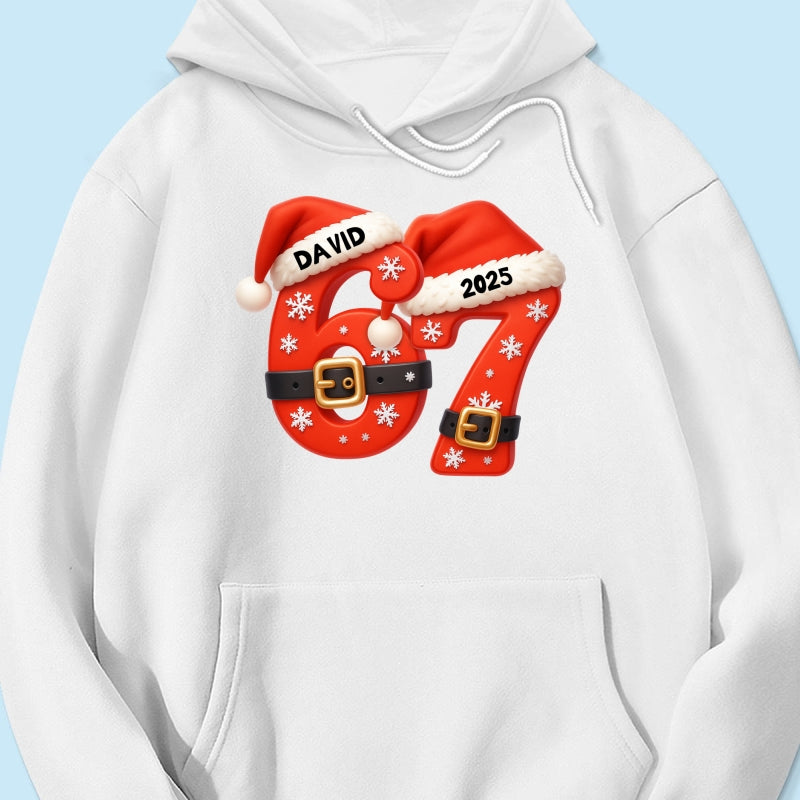 Custom Six Seven - Personalized Shirt - Teen Slang Funny Tree Decor, Funny Teen Grandkid Gift